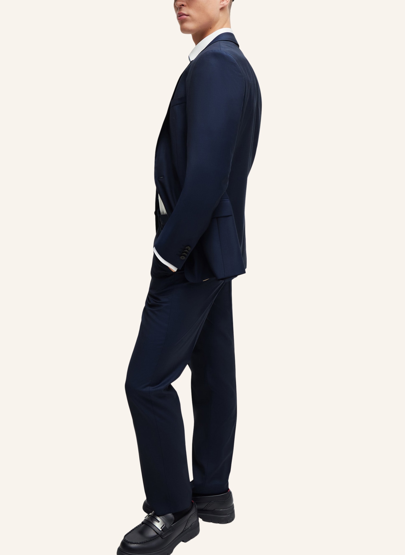 HUGO Business Anzug HENRY/GETLIN212 Slim Fit, Farbe: DUNKELBLAU (Bild 5)
