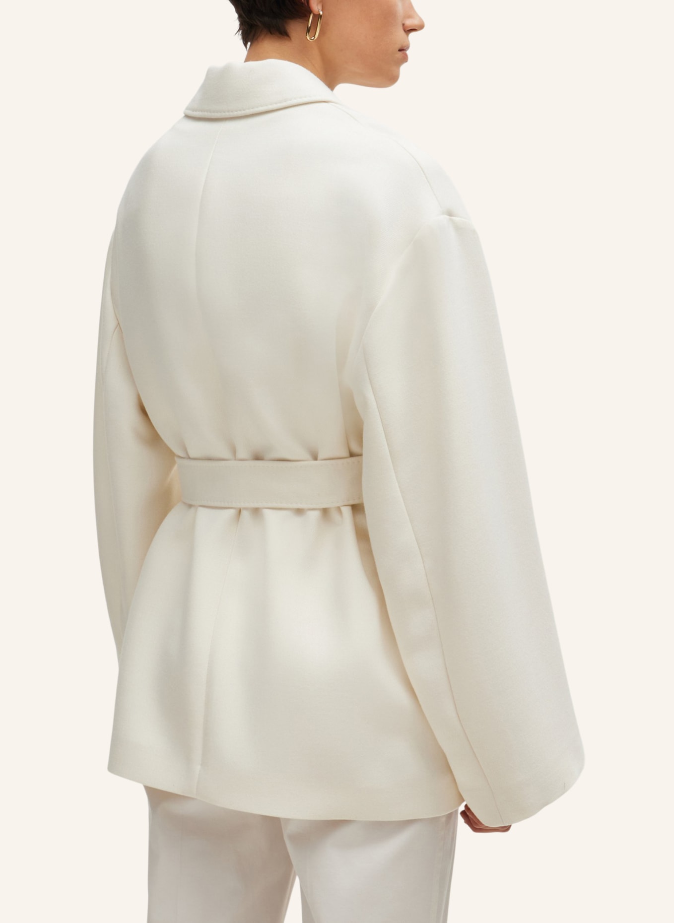 BOSS Klassischer Mantel CUSANA, Farbe: WEISS (Bild 2)
