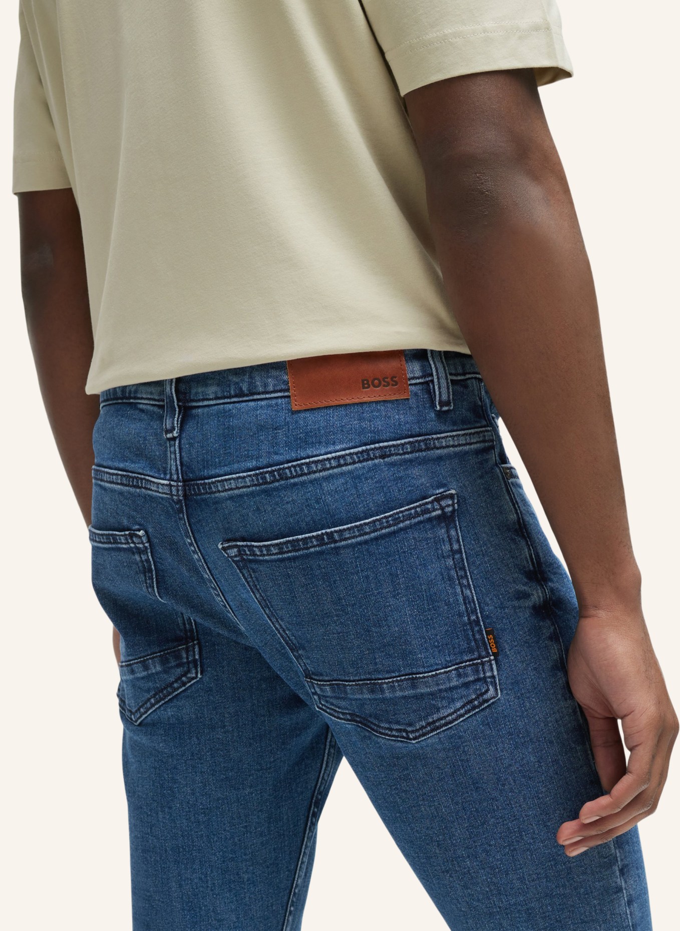 BOSS Jeans DELAWARE BC-C Slim Fit, Farbe: BLAU (Bild 4)