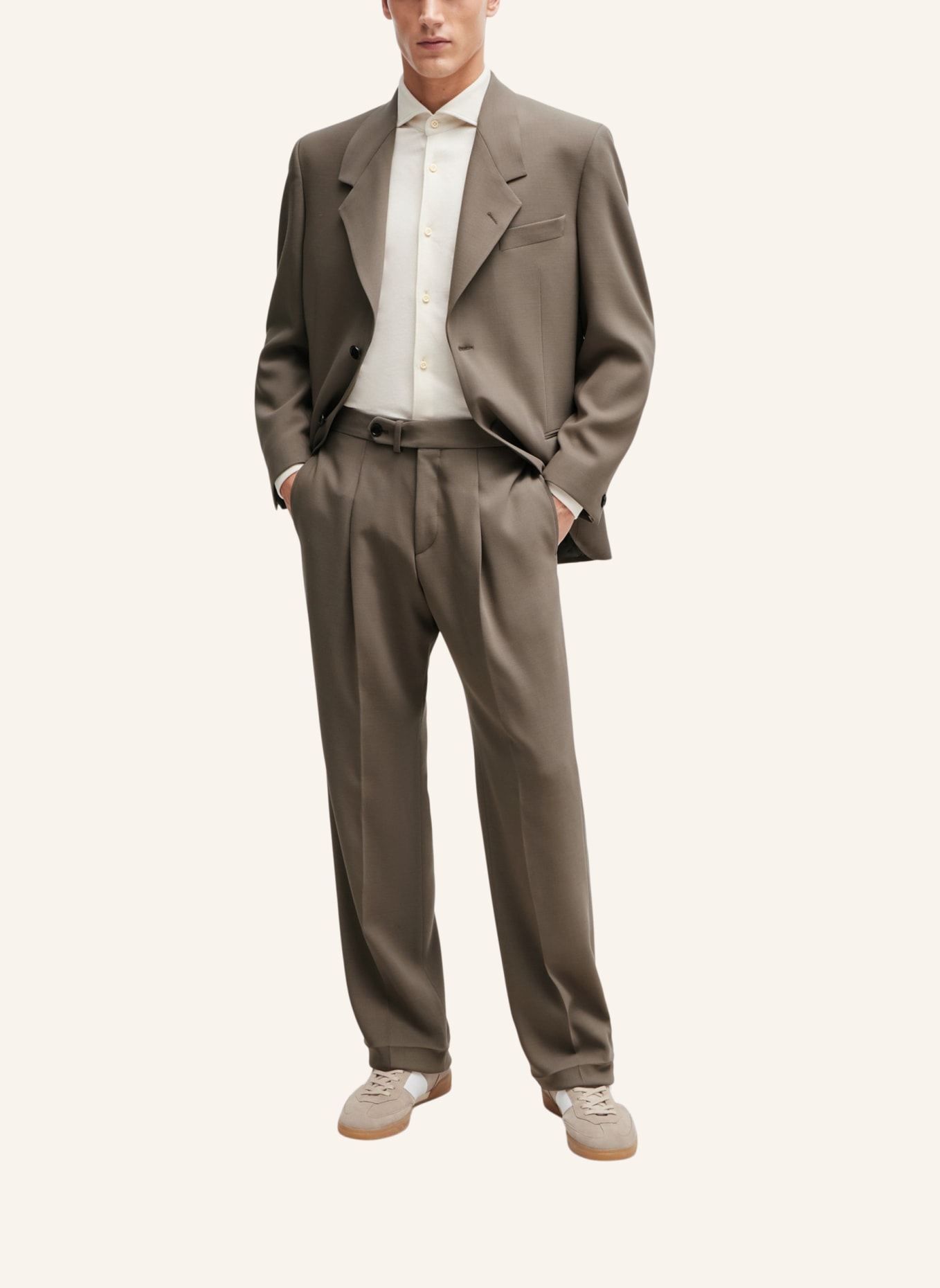 BOSS Casual Anzug PERSES/JUNO Regular Fit, Farbe: BEIGE (Bild 9)