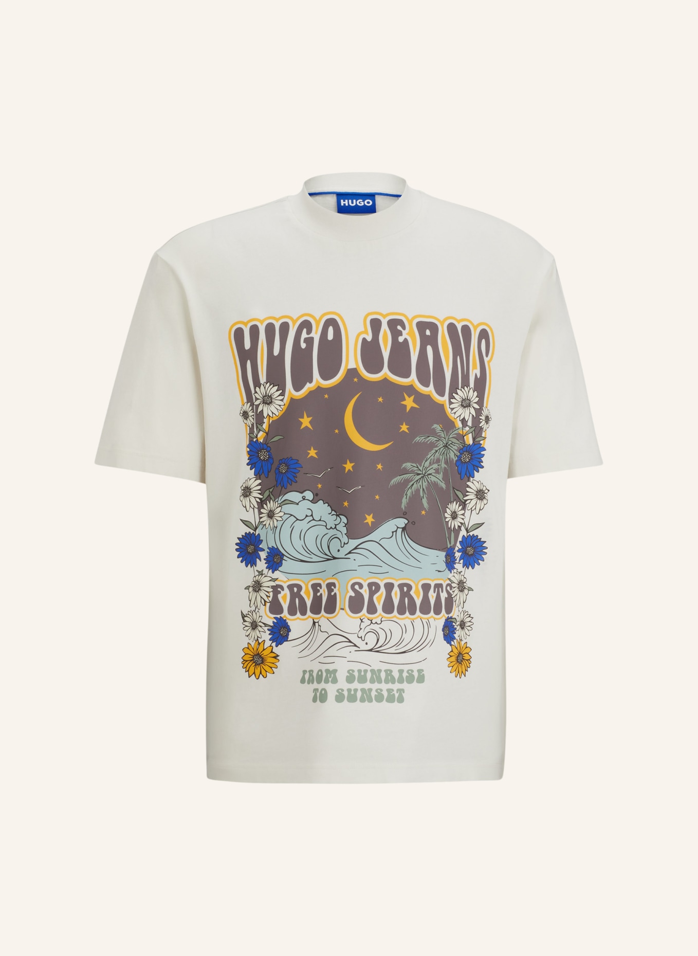 HUGO T-Shirt NIRITO Regular Fit, Farbe: WEISS (Bild 1)