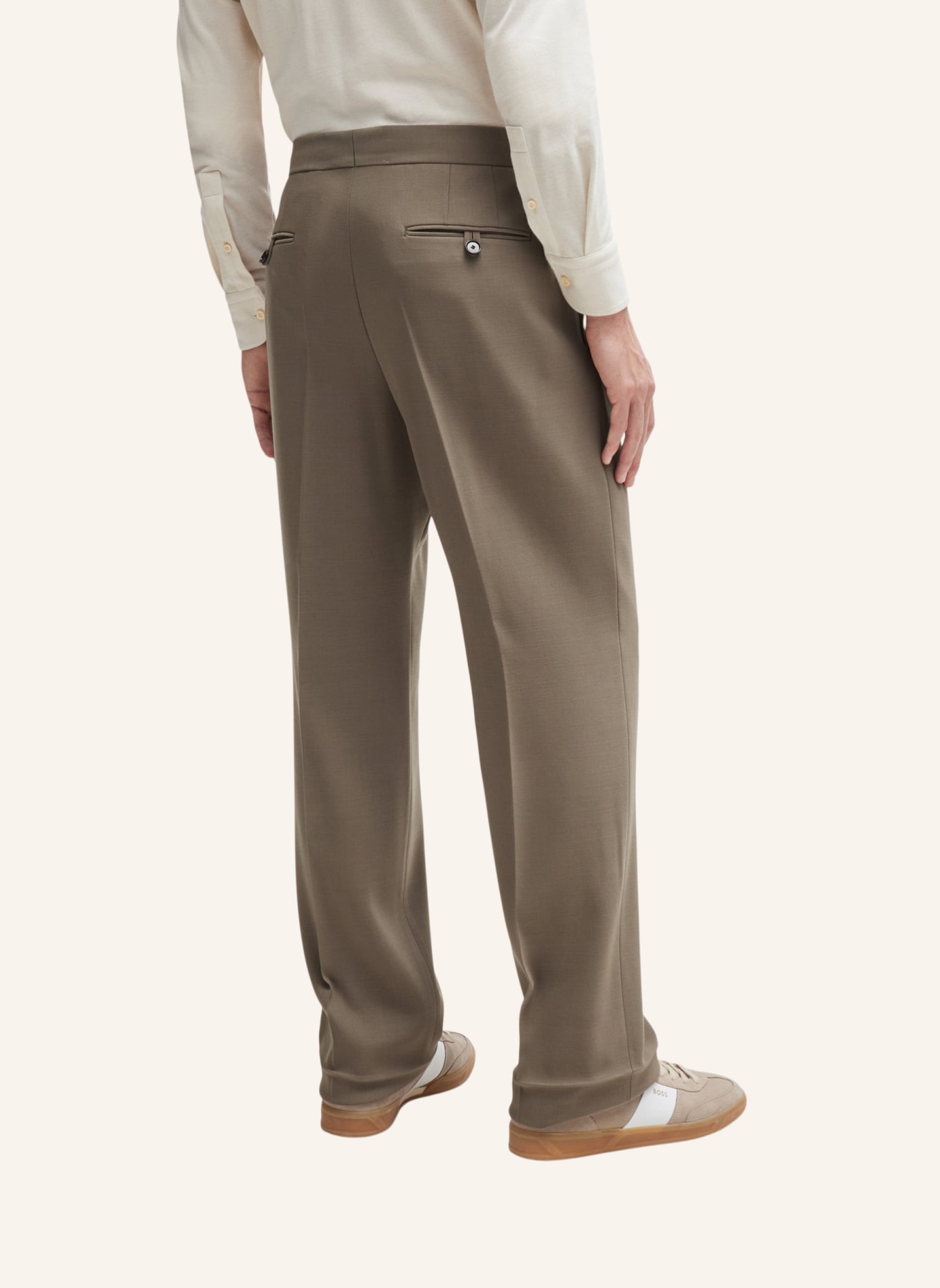 BOSS Casual Anzug PERSES/JUNO Regular Fit, Farbe: BEIGE (Bild 7)