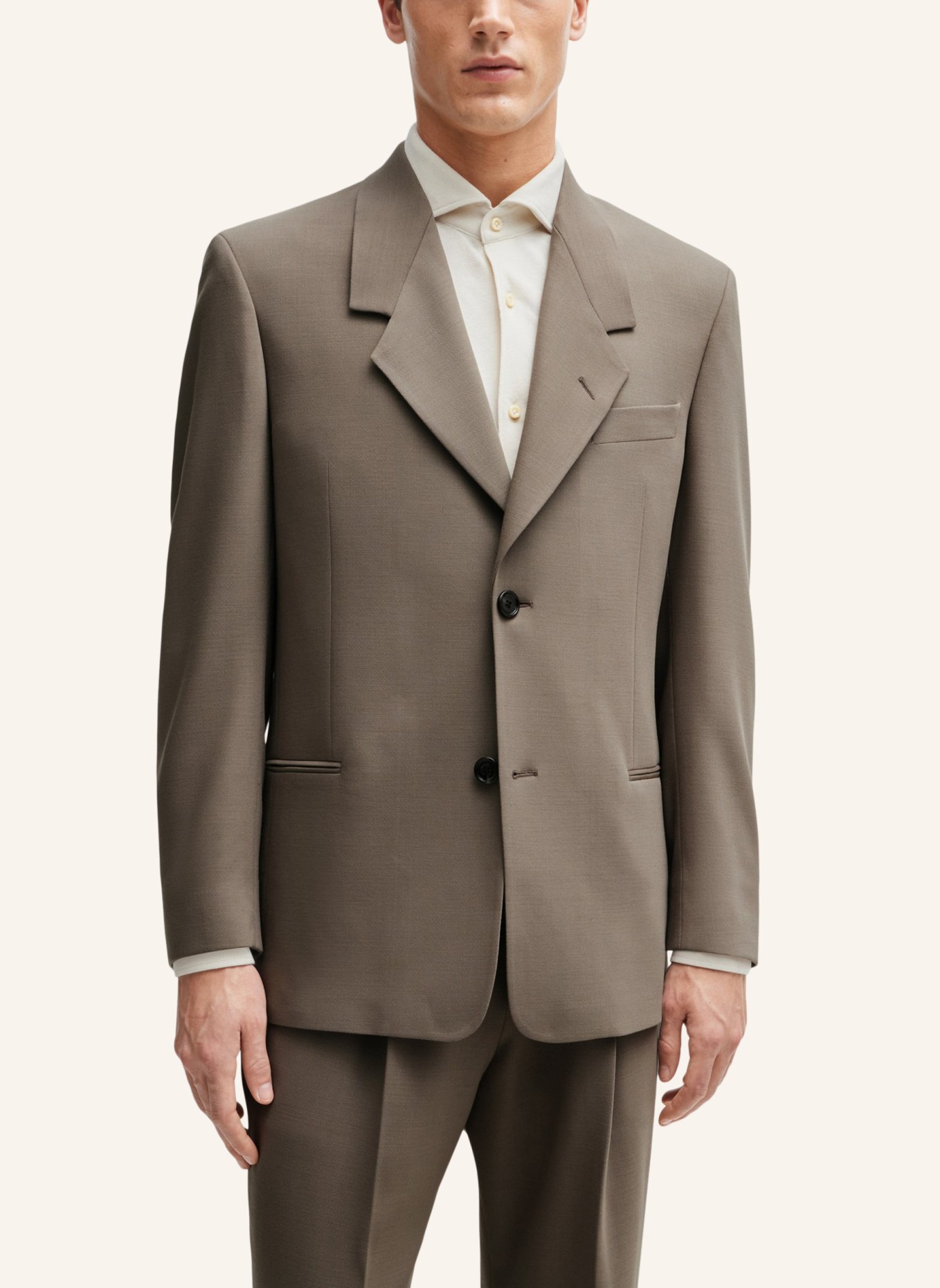 BOSS Casual Anzug PERSES/JUNO Regular Fit, Farbe: BEIGE (Bild 8)
