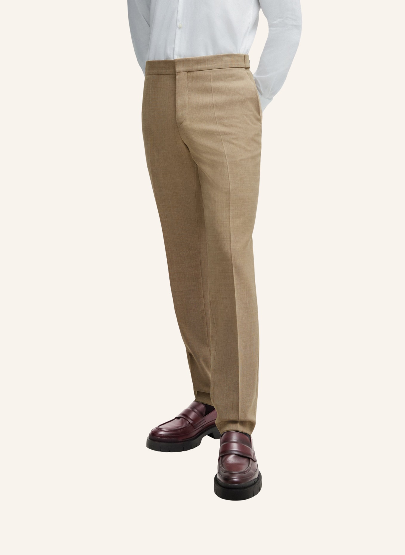 HUGO Business Anzug HENRY/GETLIN234V1X Slim Fit, Farbe: BEIGE (Bild 6)