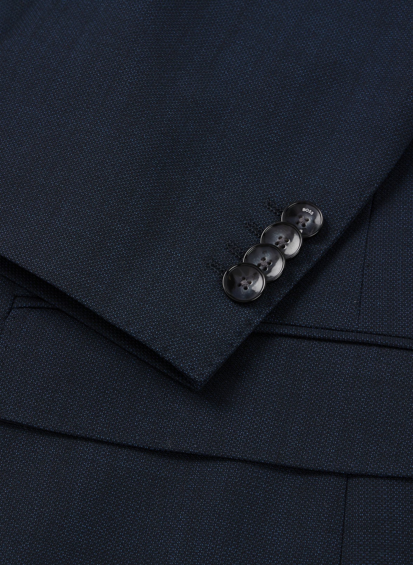 BOSS Business Anzug H-JECKSON-2PCS-224 Regular Fit, Farbe: DUNKELBLAU (Bild 2)
