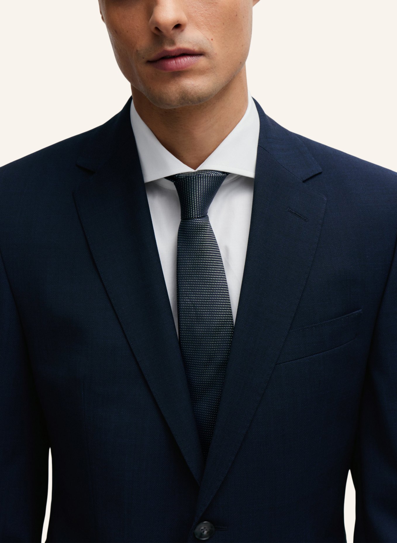 BOSS Business Anzug H-JECKSON-2PCS-224 Regular Fit, Farbe: DUNKELBLAU (Bild 4)