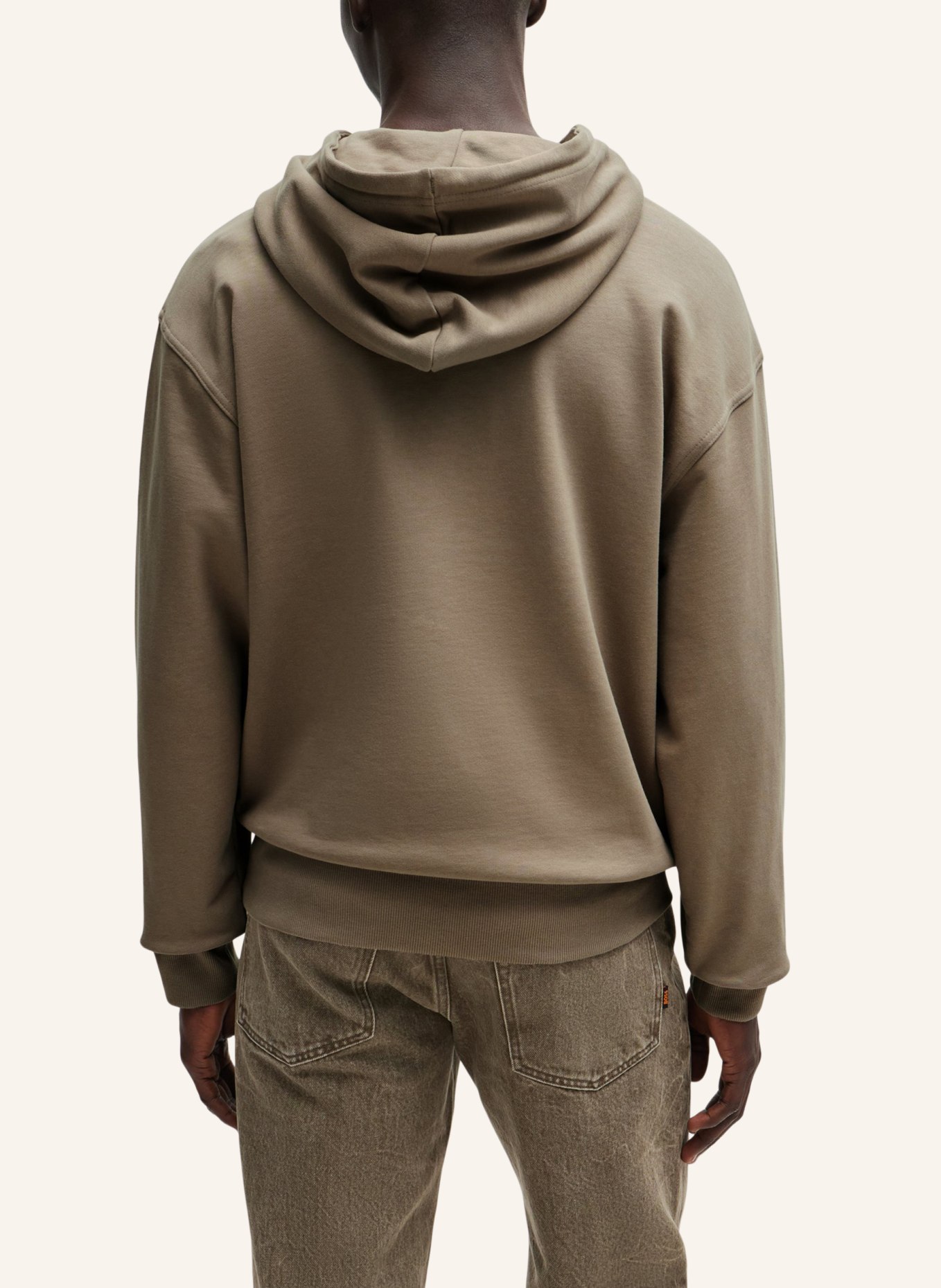 BOSS Sweatshirt WESMALLHOOD Regular Fit, Farbe: BRAUN (Bild 2)