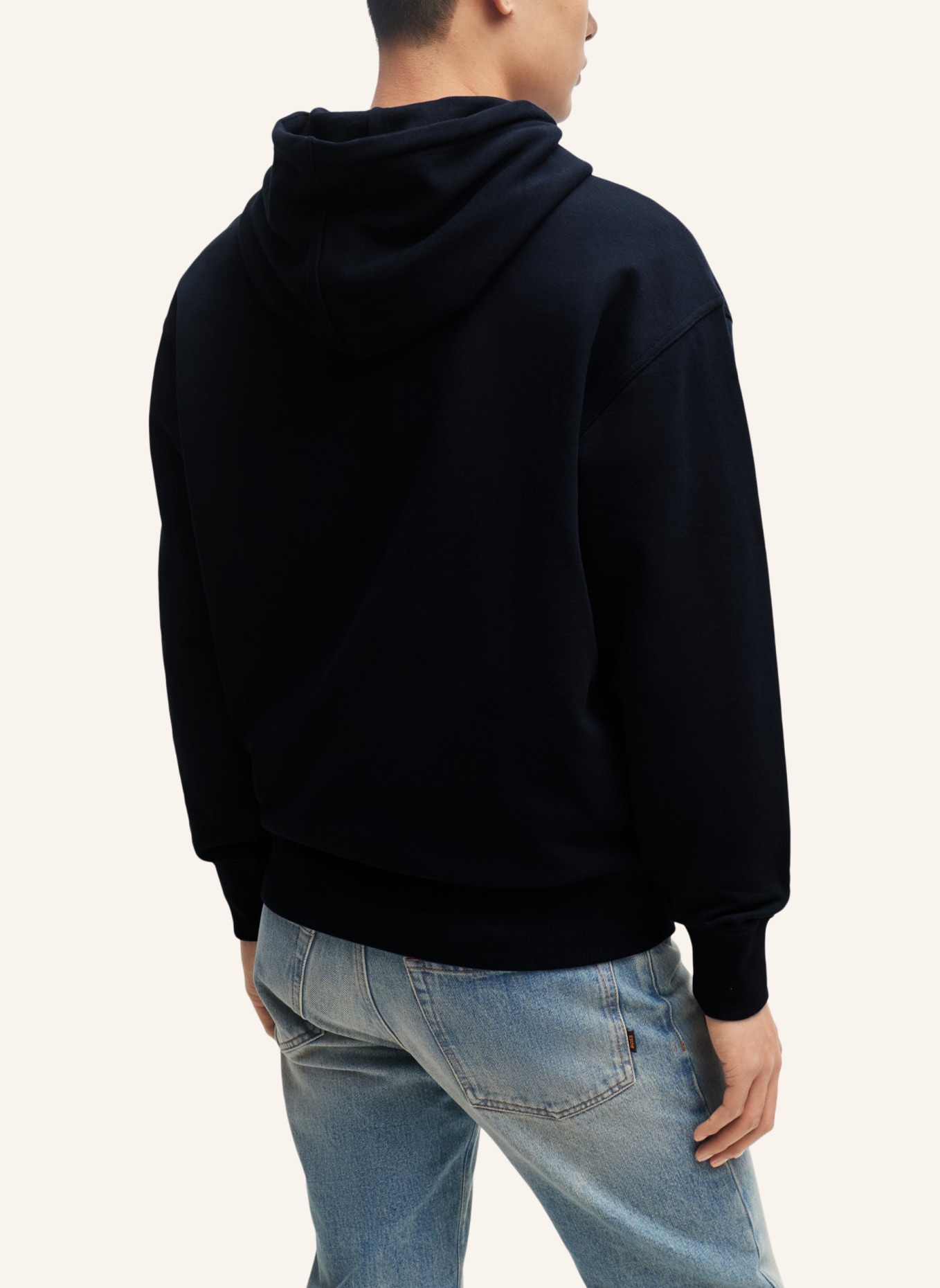 BOSS Sweatshirt WESMALLHOOD Regular Fit, Farbe: DUNKELBLAU (Bild 2)