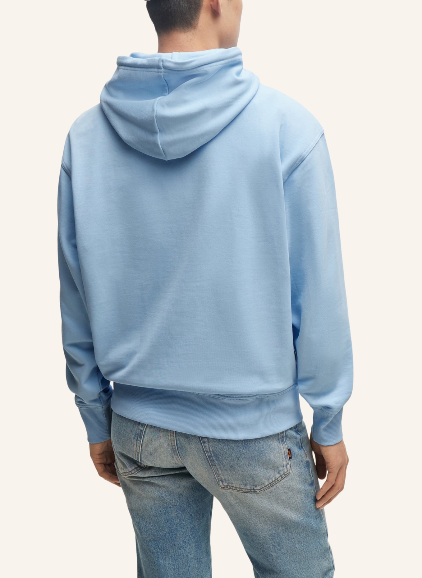 BOSS Sweatshirt WESMALLHOOD Regular Fit, Farbe: BLAU (Bild 2)