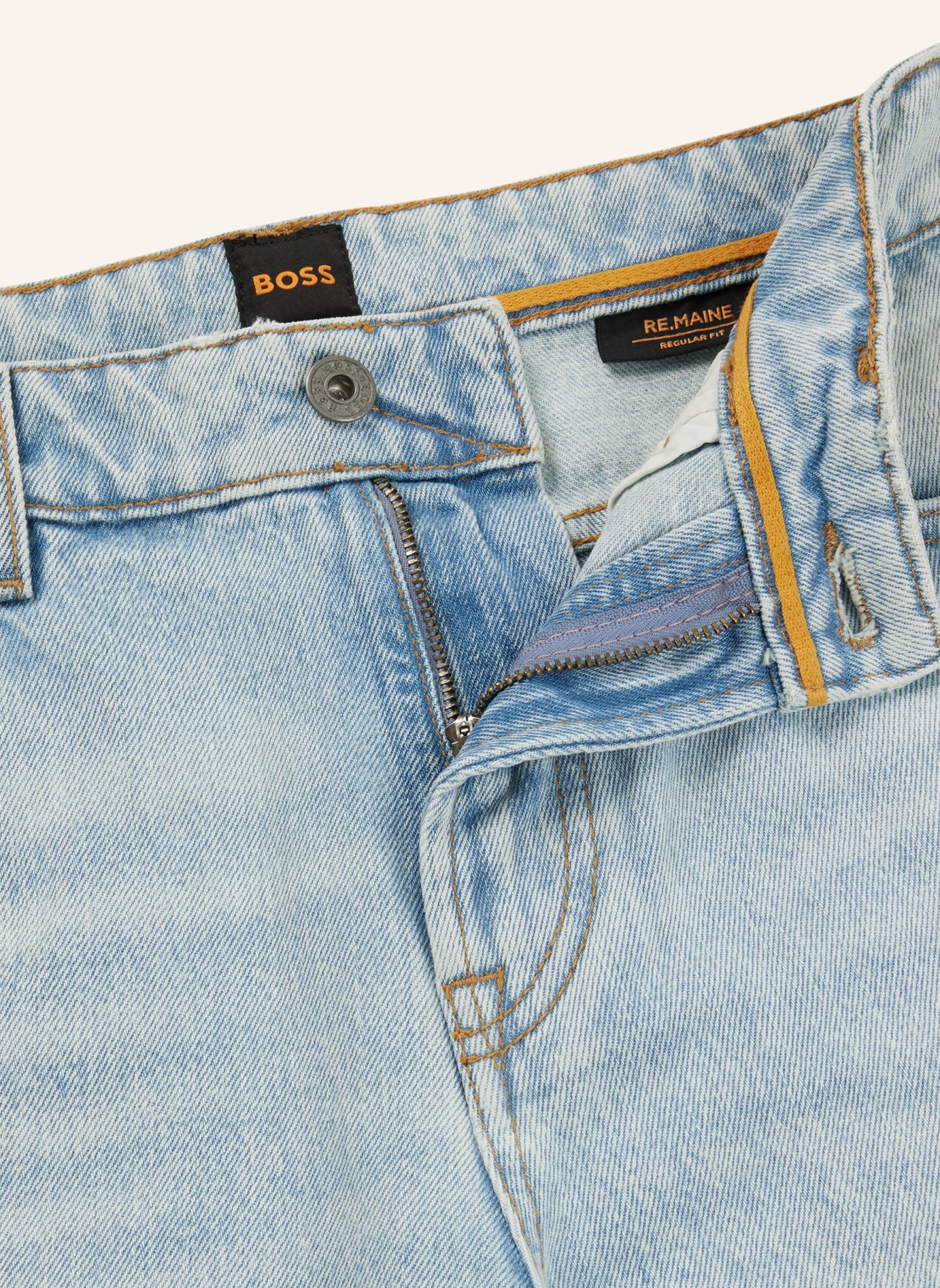 BOSS Jeans RE.MAINE BC Regular Fit, Farbe: HELLBLAU (Bild 2)
