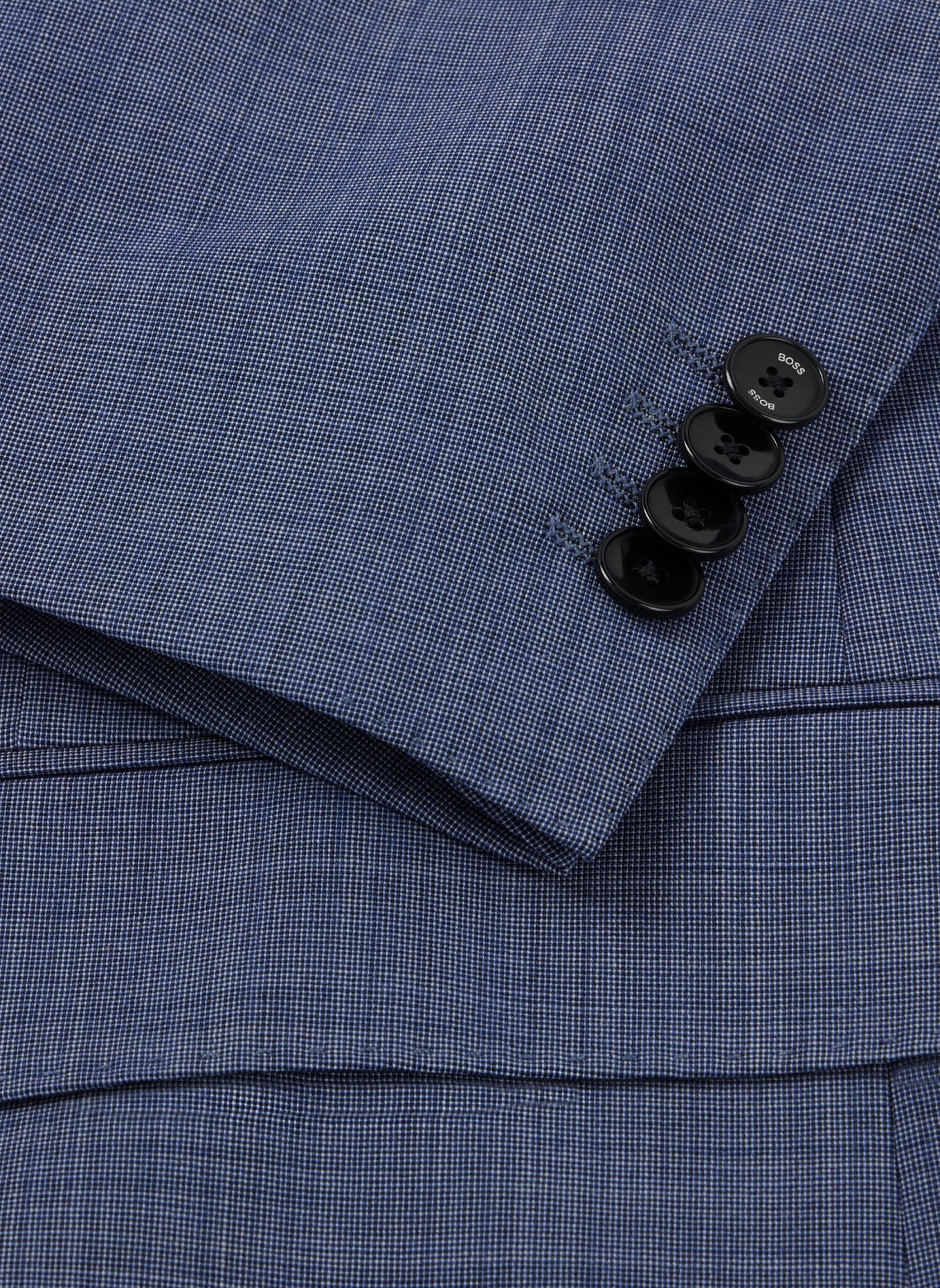 BOSS Business Anzug H-JECKSON-2PCS-224 Regular Fit, Farbe: BLAU (Bild 2)