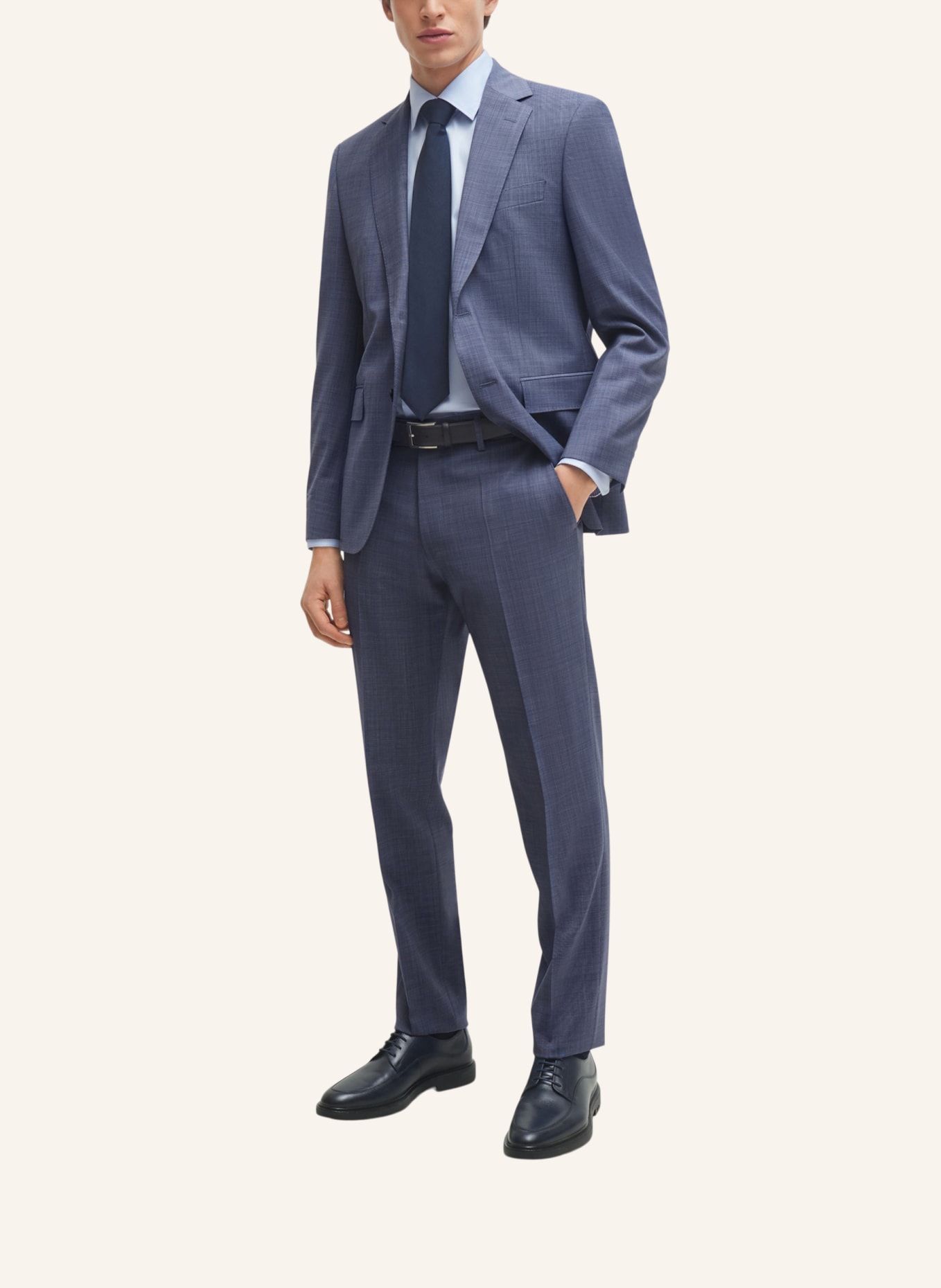 BOSS Business Anzug H-JECKSON-2PCS-224 Regular Fit, Farbe: BLAU (Bild 9)
