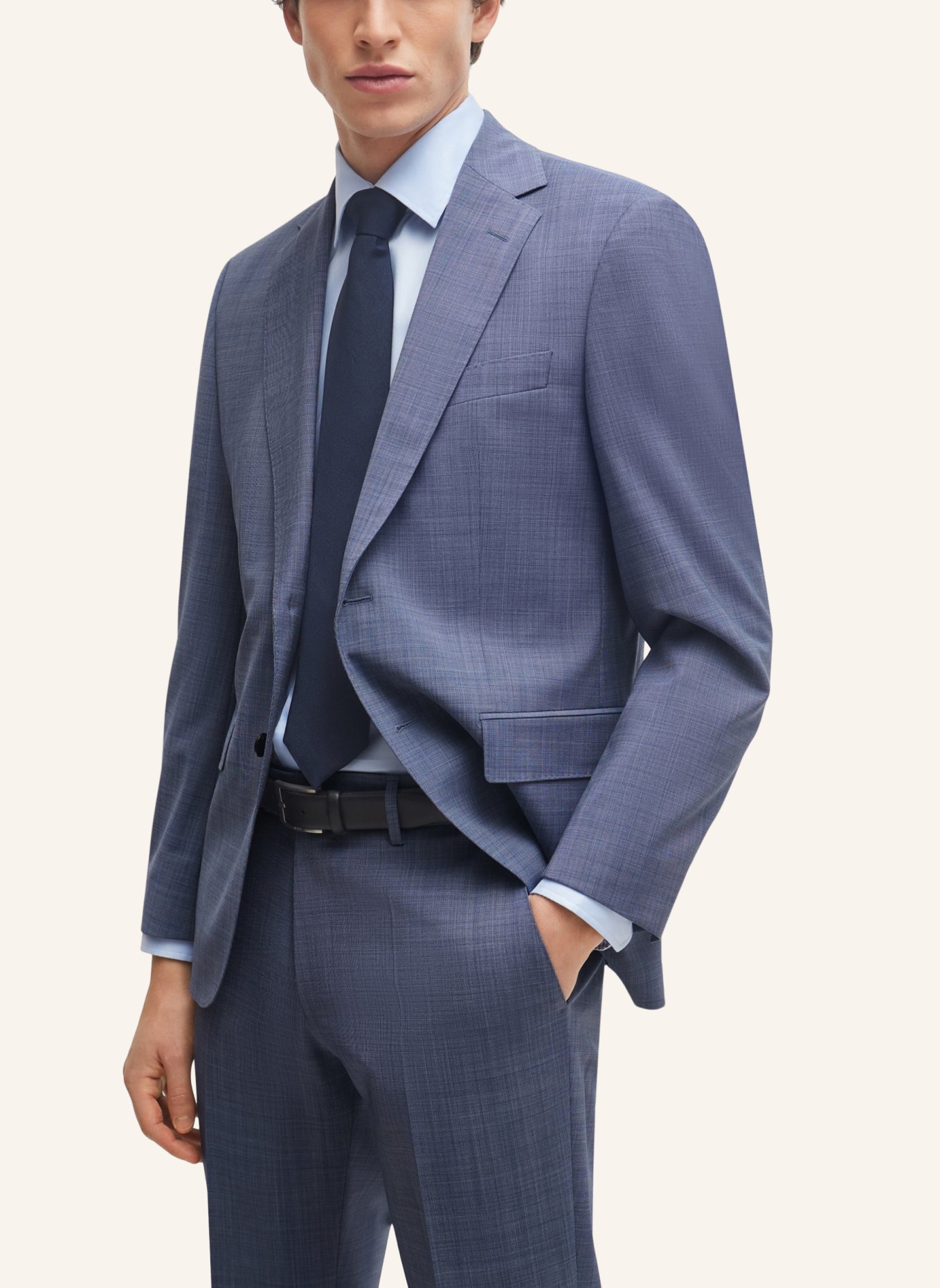 BOSS Business Anzug H-JECKSON-2PCS-224 Regular Fit, Farbe: BLAU (Bild 5)