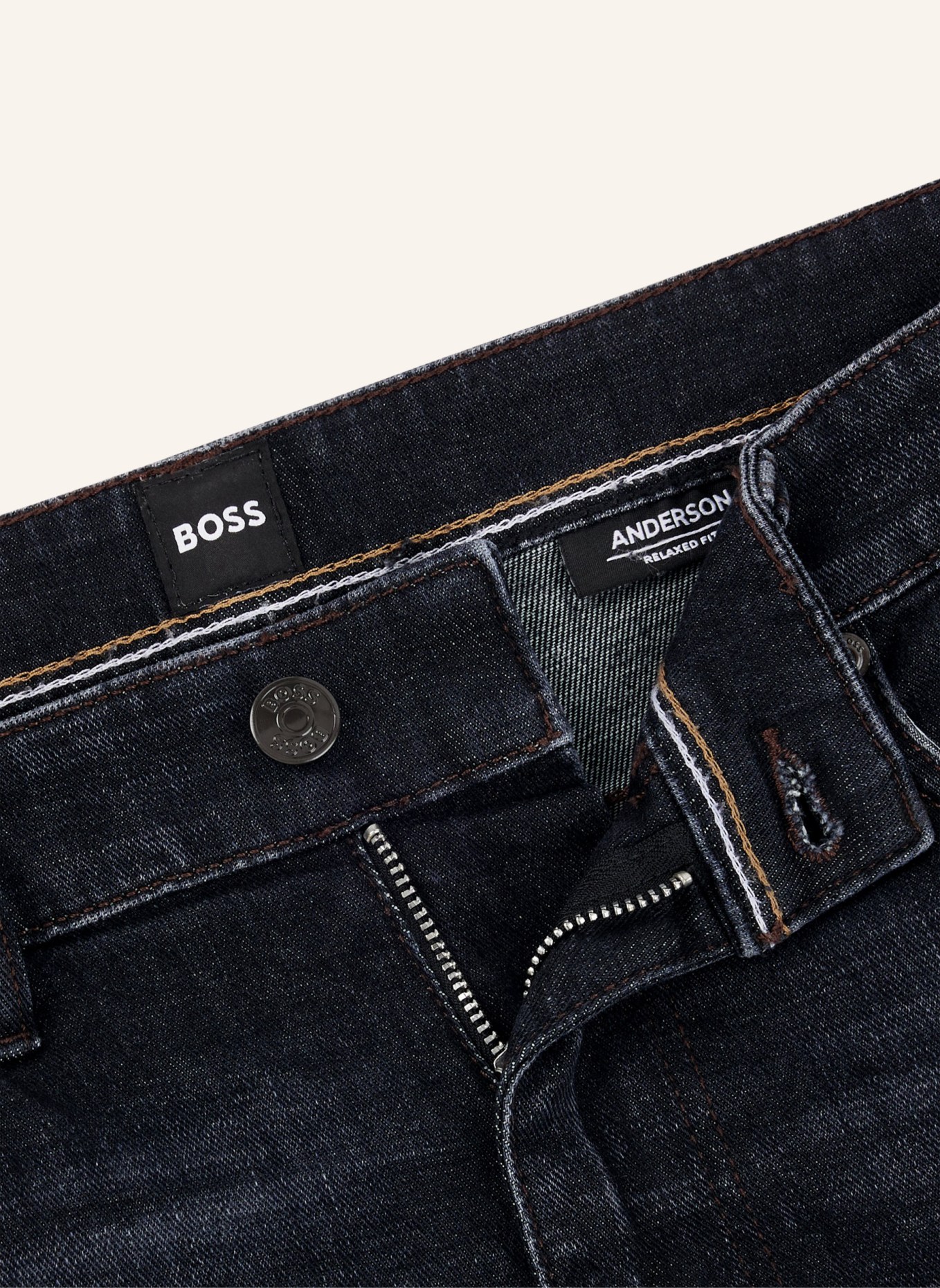 BOSS Jeans ANDERSON Relaxed Fit, Farbe: SCHWARZ (Bild 2)