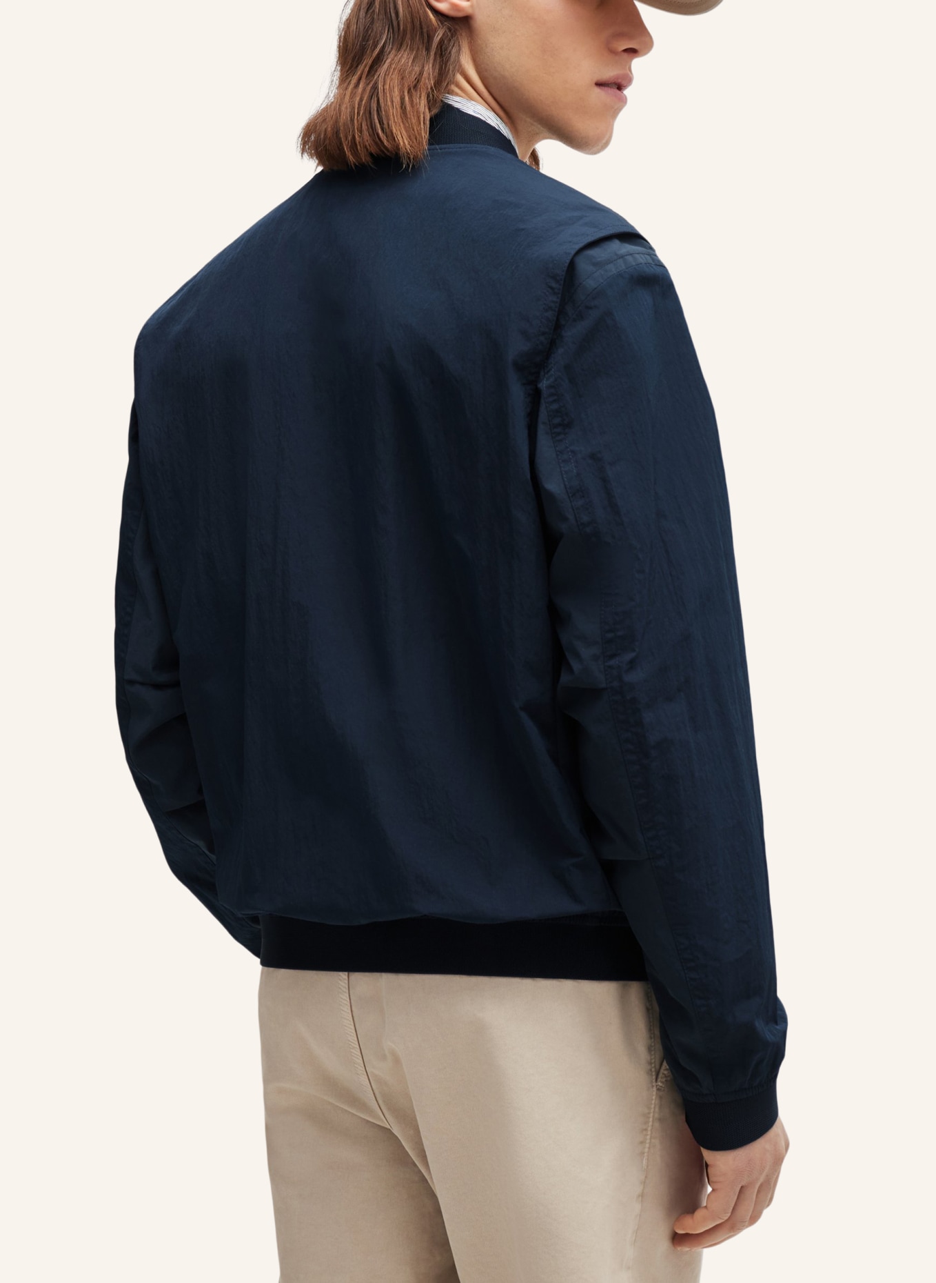 BOSS Casual Jacke OTHMARE Regular Fit, Farbe: DUNKELBLAU (Bild 2)