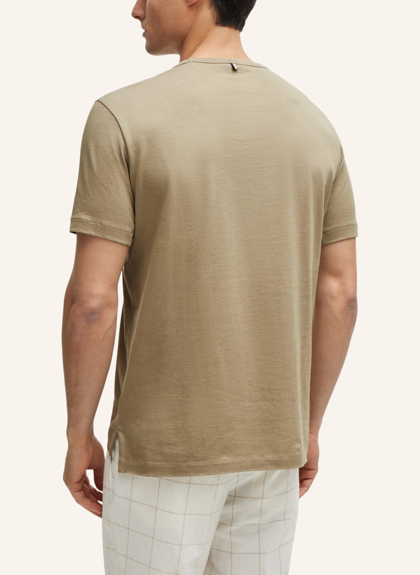 BOSS T-Shirt P-TIBURT 440 Regular Fit, Farbe: KHAKI (Bild 2)