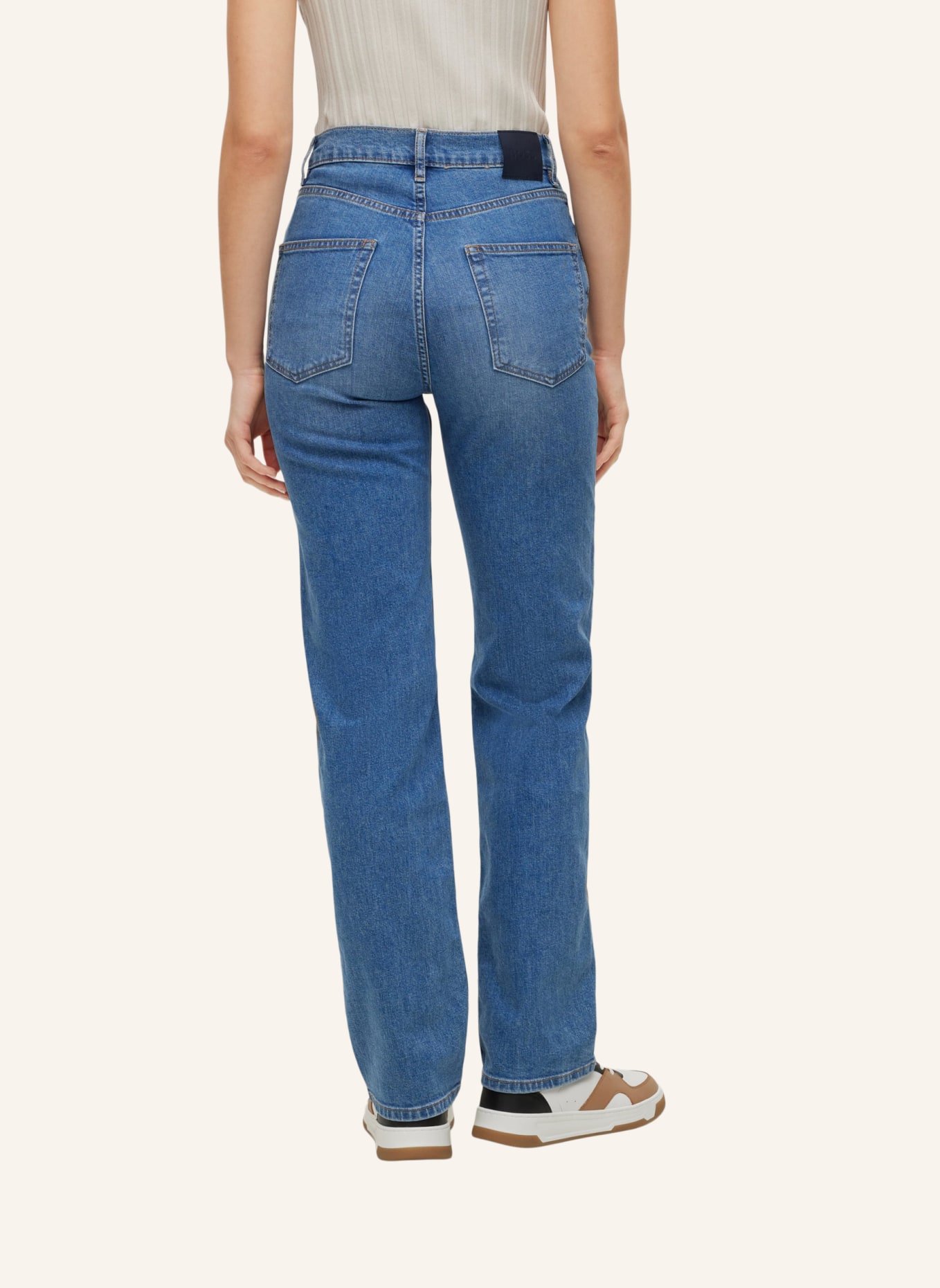BOSS Jeans ADA STR HR Slim Fit, Farbe: BLAU (Bild 3)