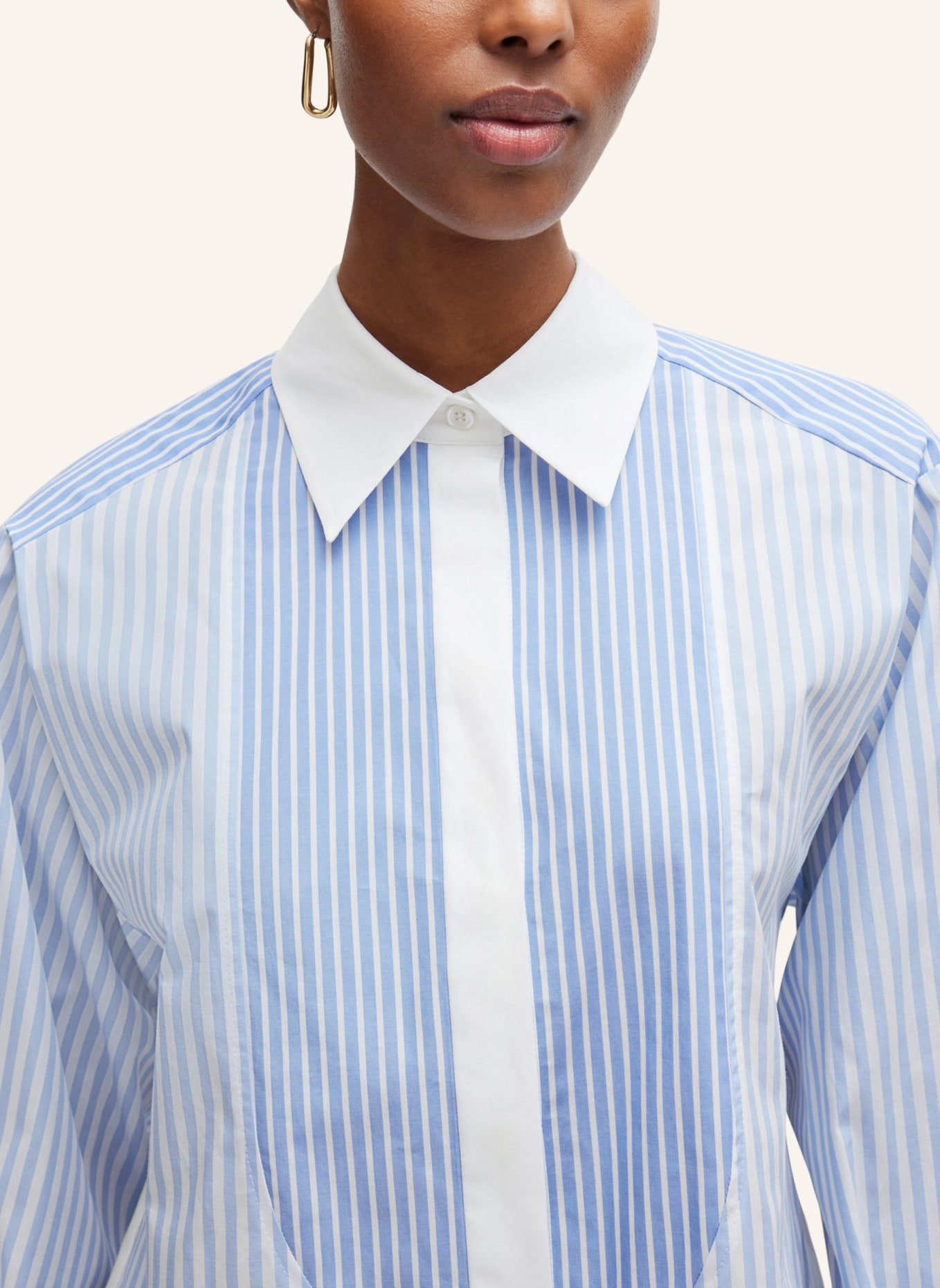 BOSS Business Bluse BETALLINA Regular Fit, Farbe: WEISS (Bild 3)