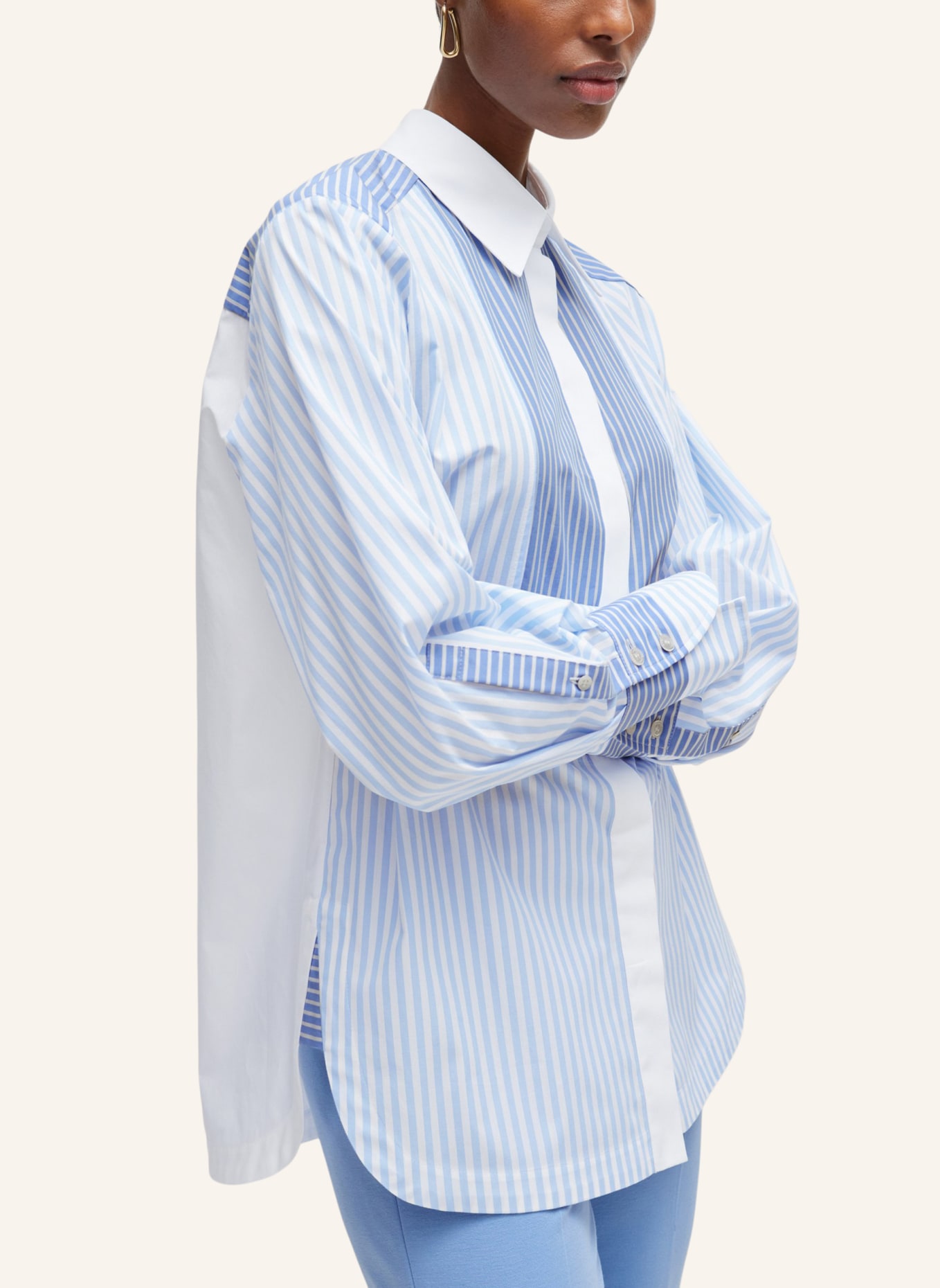 BOSS Business Bluse BETALLINA Regular Fit, Farbe: WEISS (Bild 4)