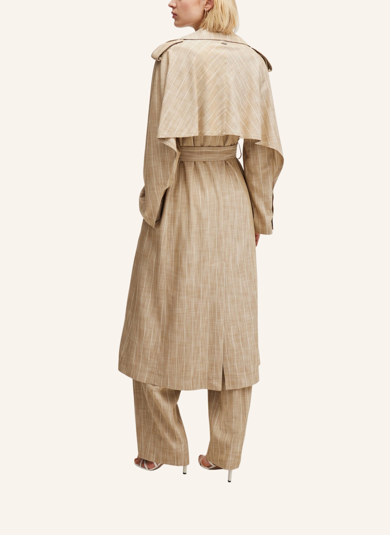 BOSS Klassischer Mantel CLOMEA, Farbe: BEIGE (Bild 2)