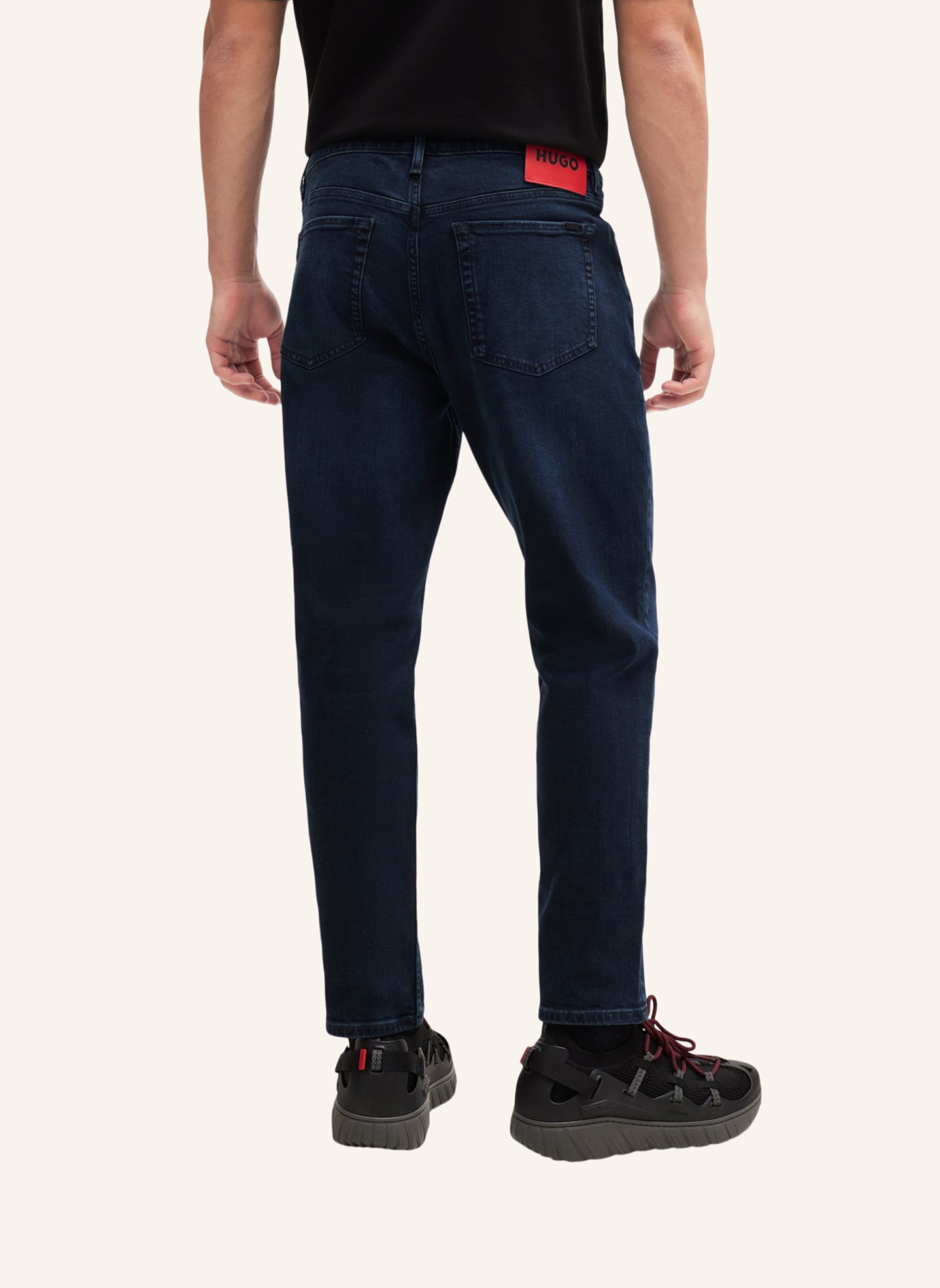 HUGO Jeans HUGO 634 Tapered Fit, Farbe: DUNKELBLAU (Bild 3)