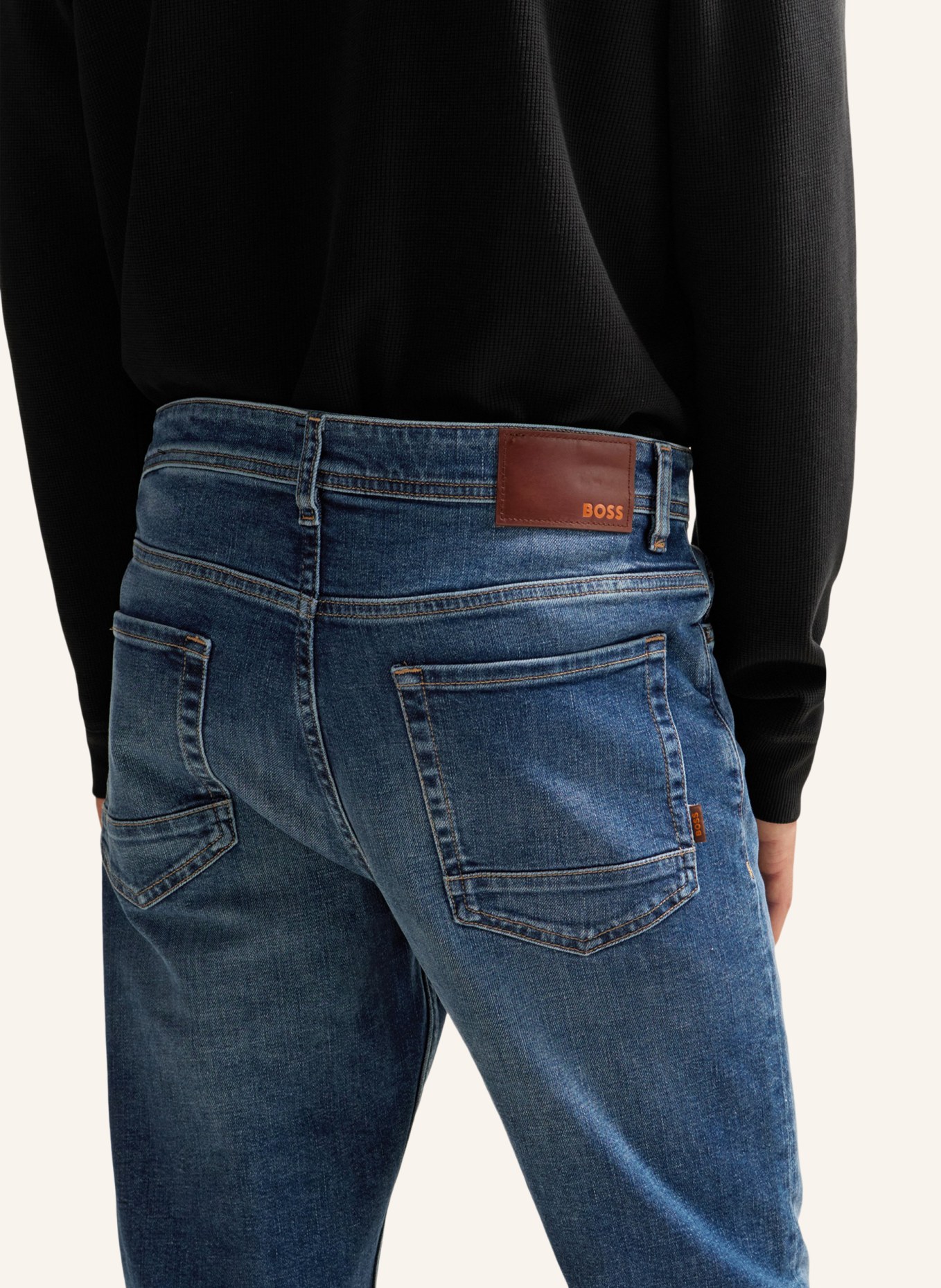 BOSS Jeans TABER BC-C Tapered Fit, Farbe: BLAU (Bild 4)