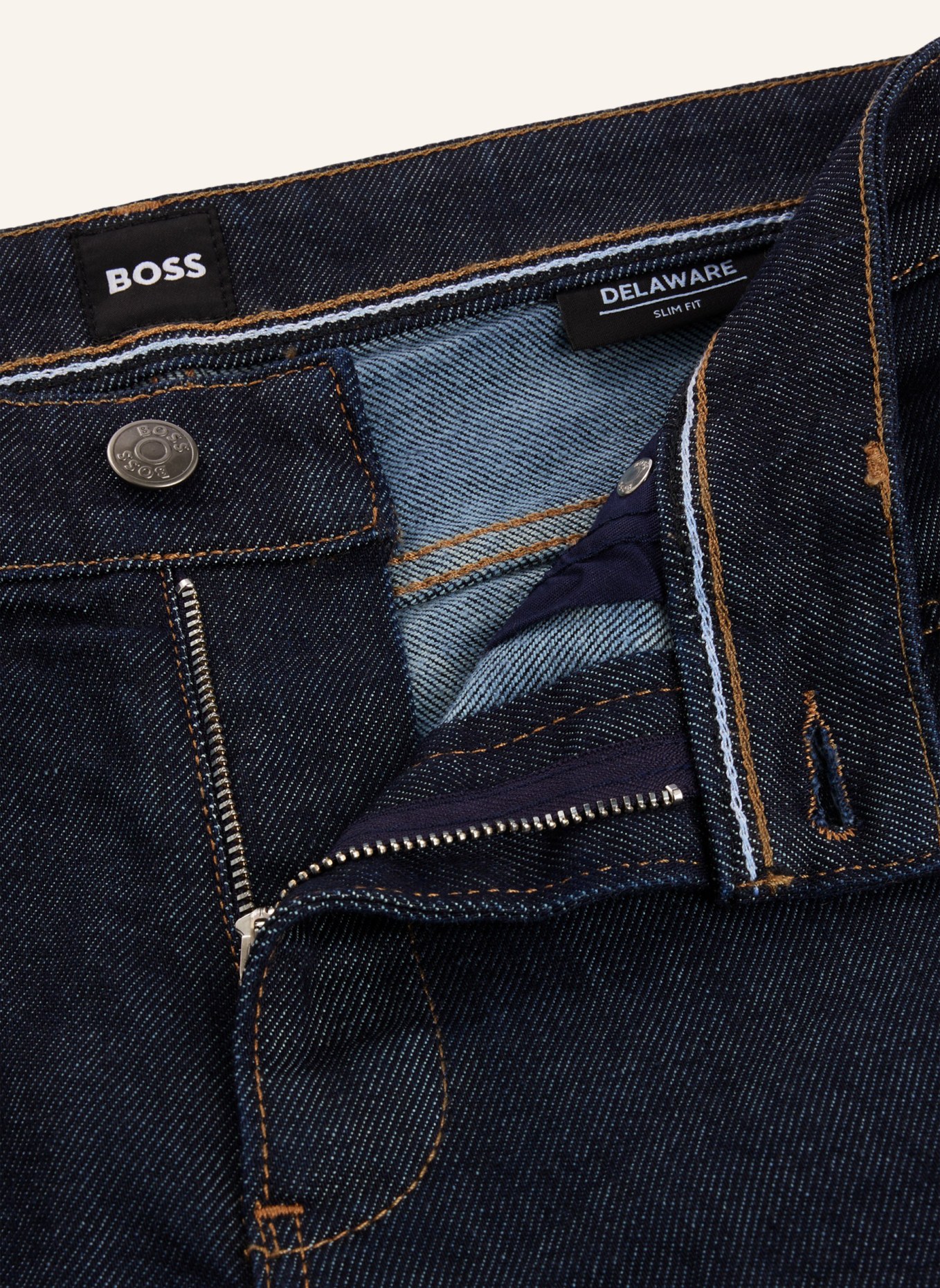 BOSS Jeans DELAWARE3 Slim Fit, Farbe: DUNKELBLAU (Bild 2)