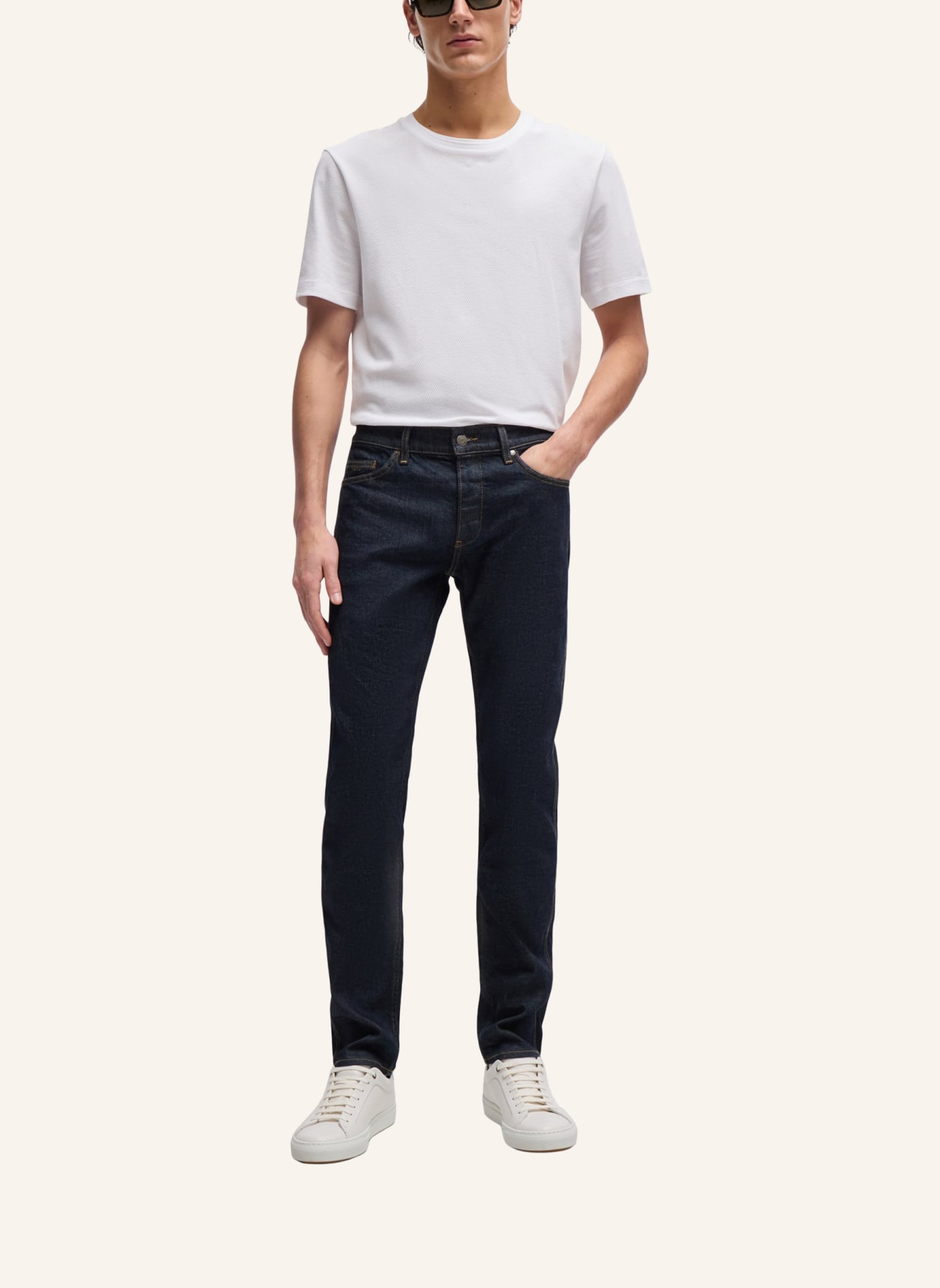 BOSS Jeans DELAWARE3 Slim Fit, Farbe: DUNKELBLAU (Bild 6)