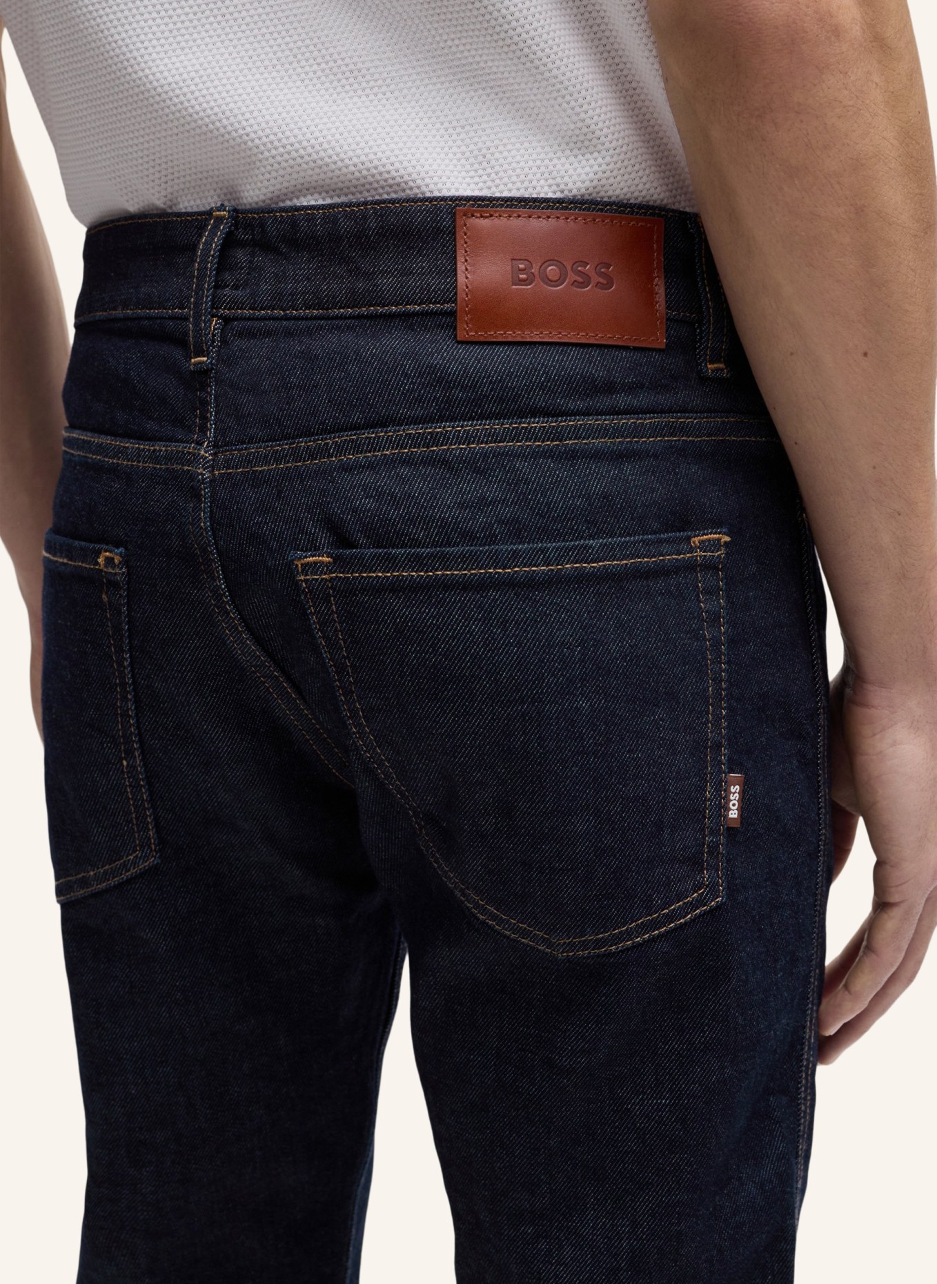 BOSS Jeans DELAWARE3 Slim Fit, Farbe: DUNKELBLAU (Bild 4)