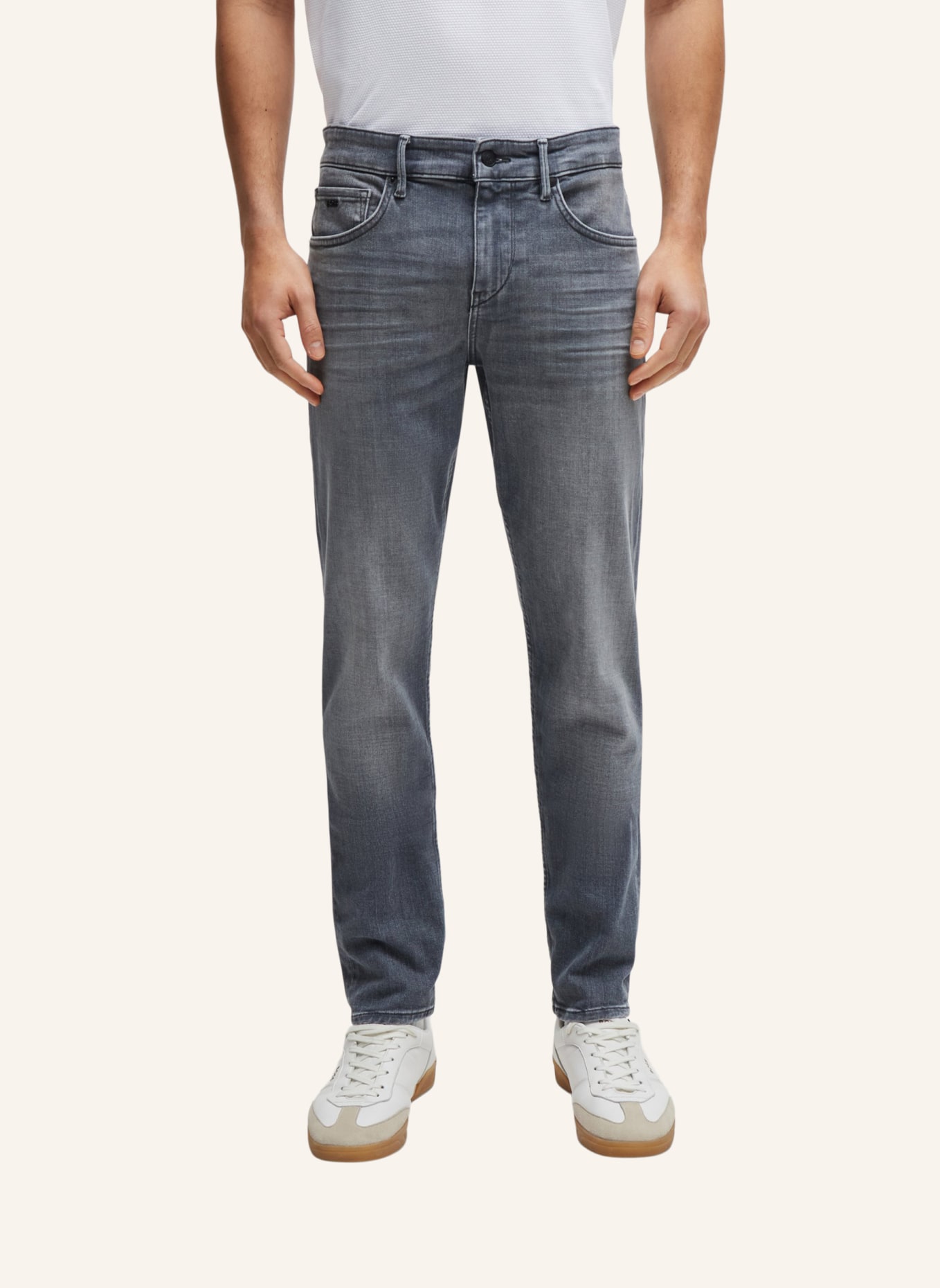 BOSS Jeans CHARLESTON4 Extra-Slim Fit, Farbe: GRAU (Bild 5)