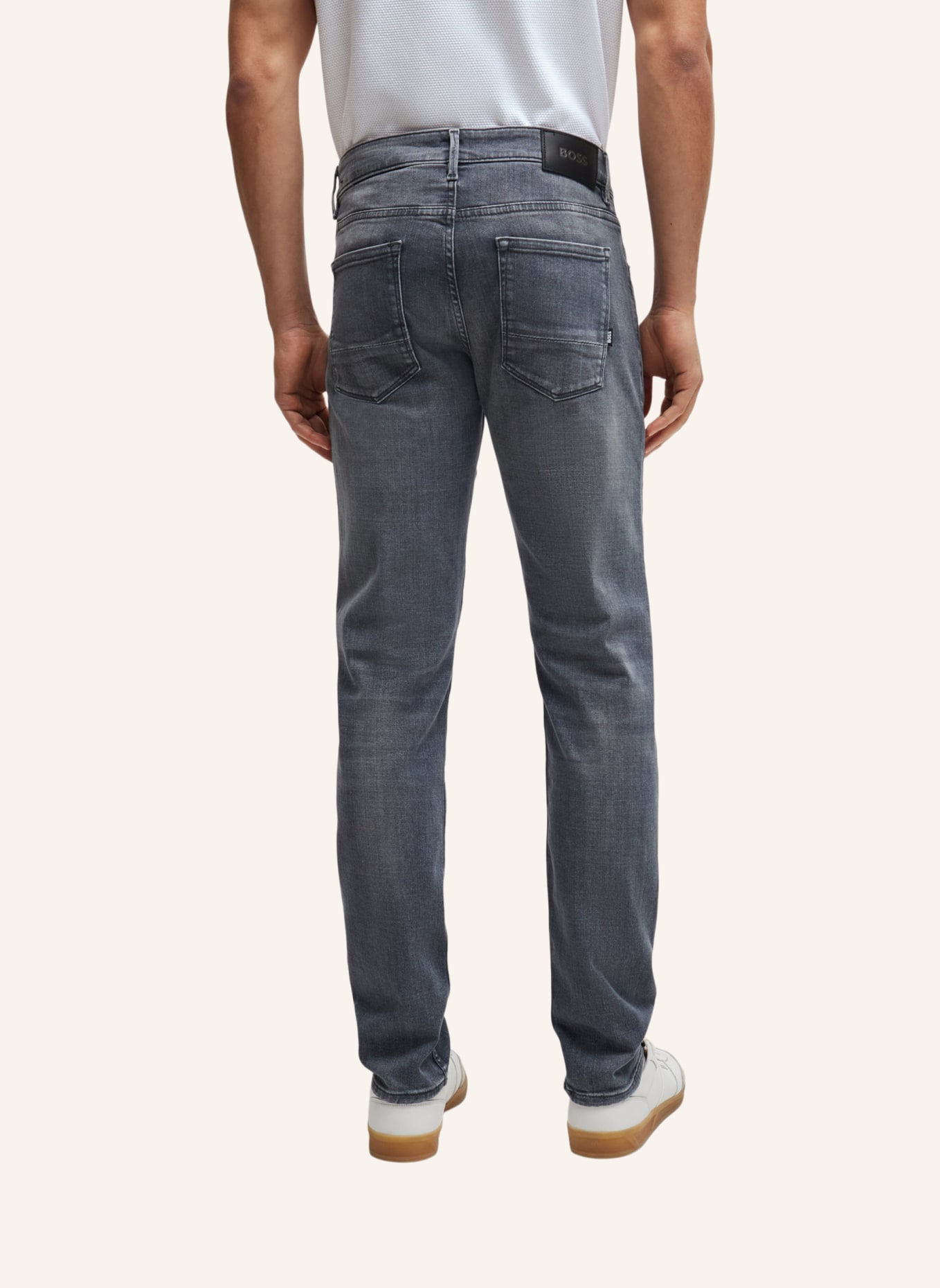 BOSS Jeans CHARLESTON4 Extra-Slim Fit, Farbe: GRAU (Bild 3)
