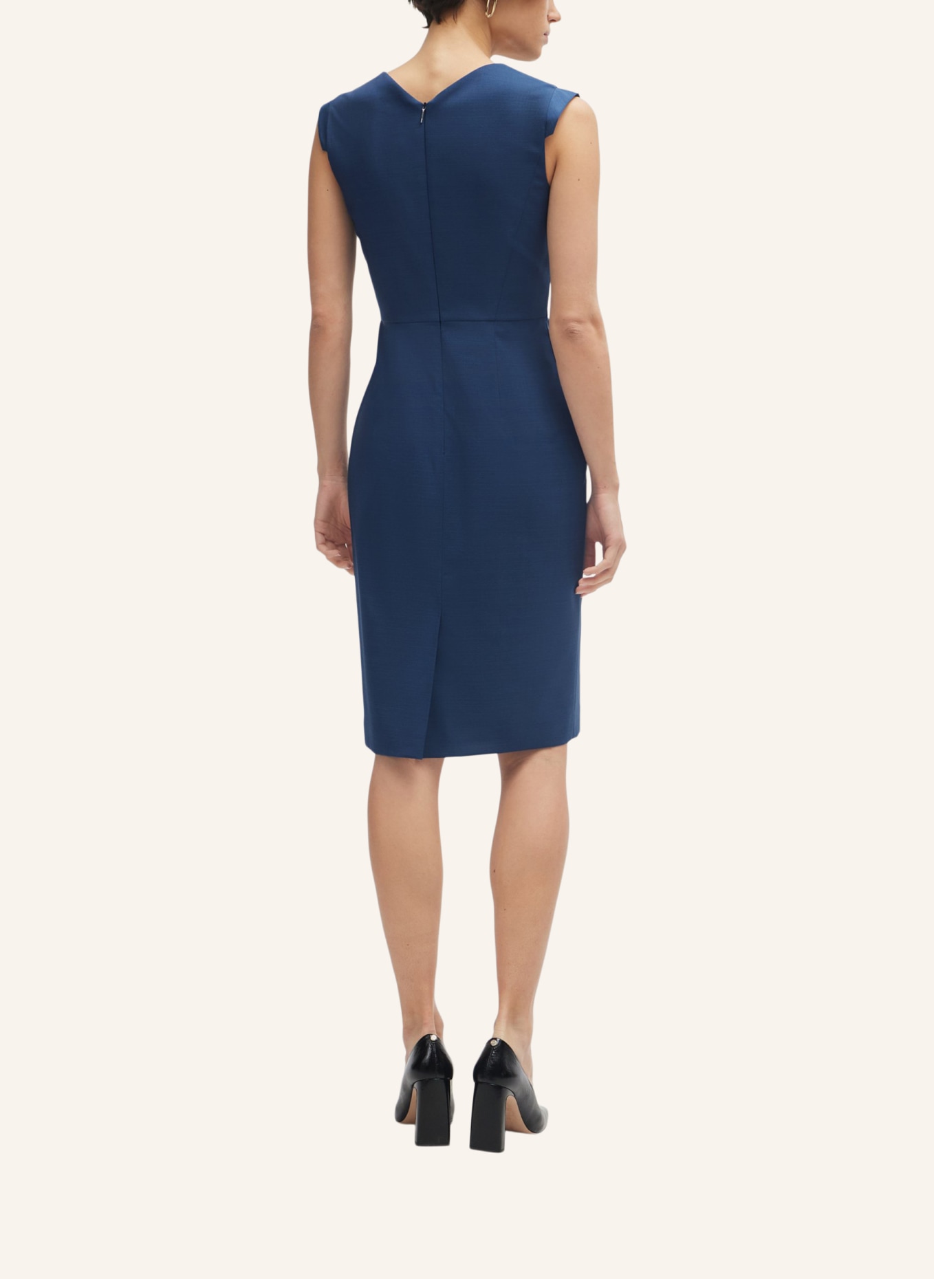 BOSS Business Kleid DOCIA Slim Fit, Farbe: DUNKELBLAU (Bild 2)
