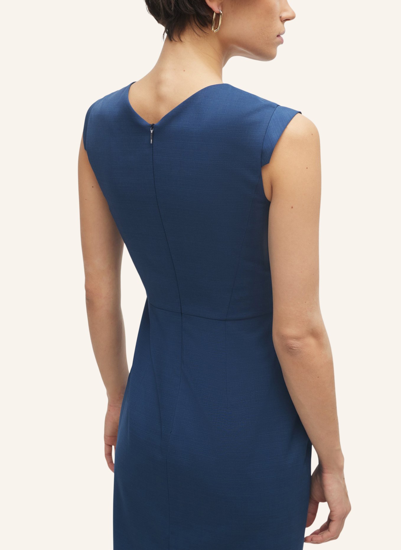 BOSS Business Kleid DOCIA Slim Fit, Farbe: DUNKELBLAU (Bild 3)