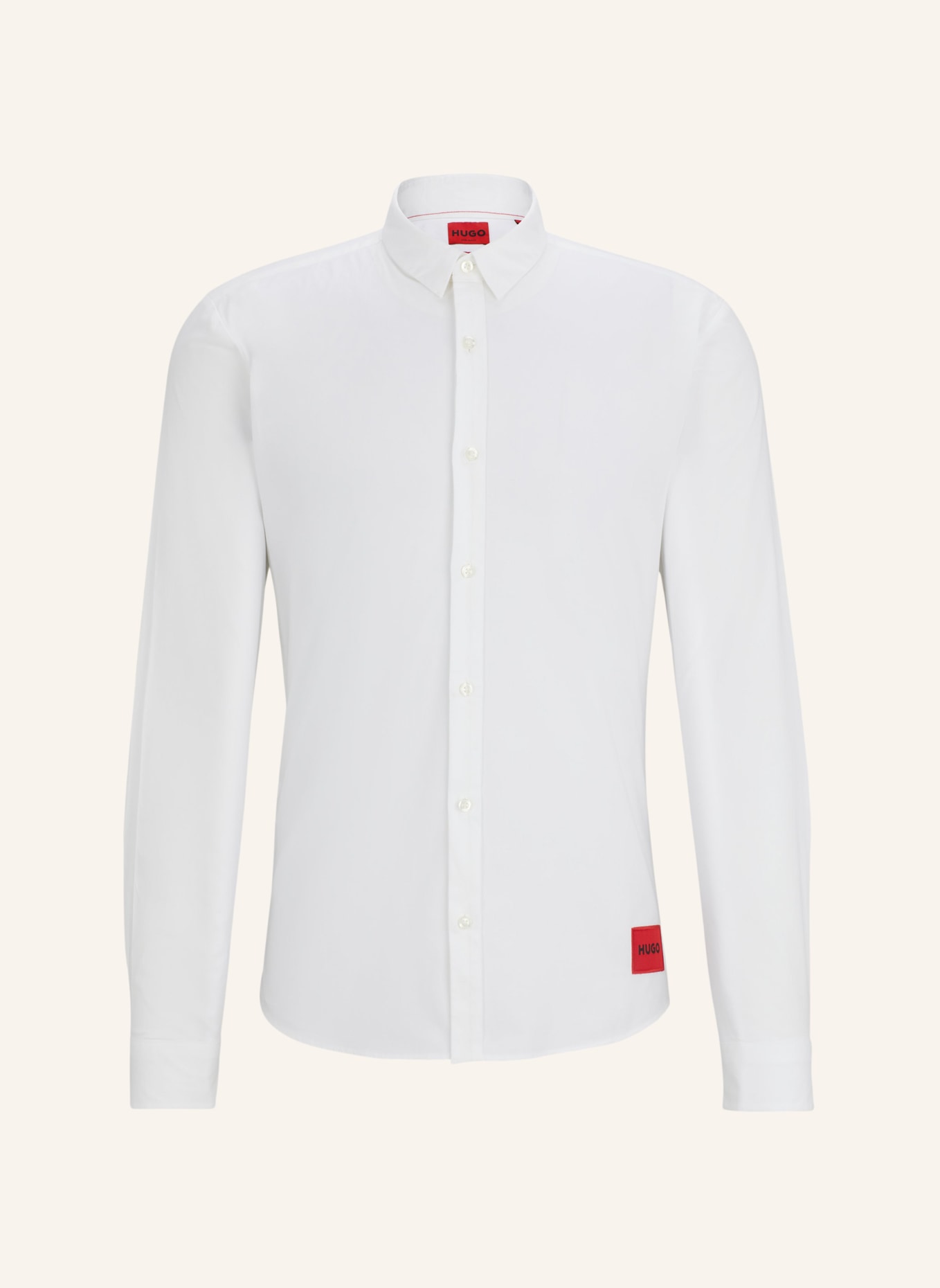 HUGO Casual Hemd ERO3-W Extra-Slim Fit, Farbe: WEISS (Bild 1)