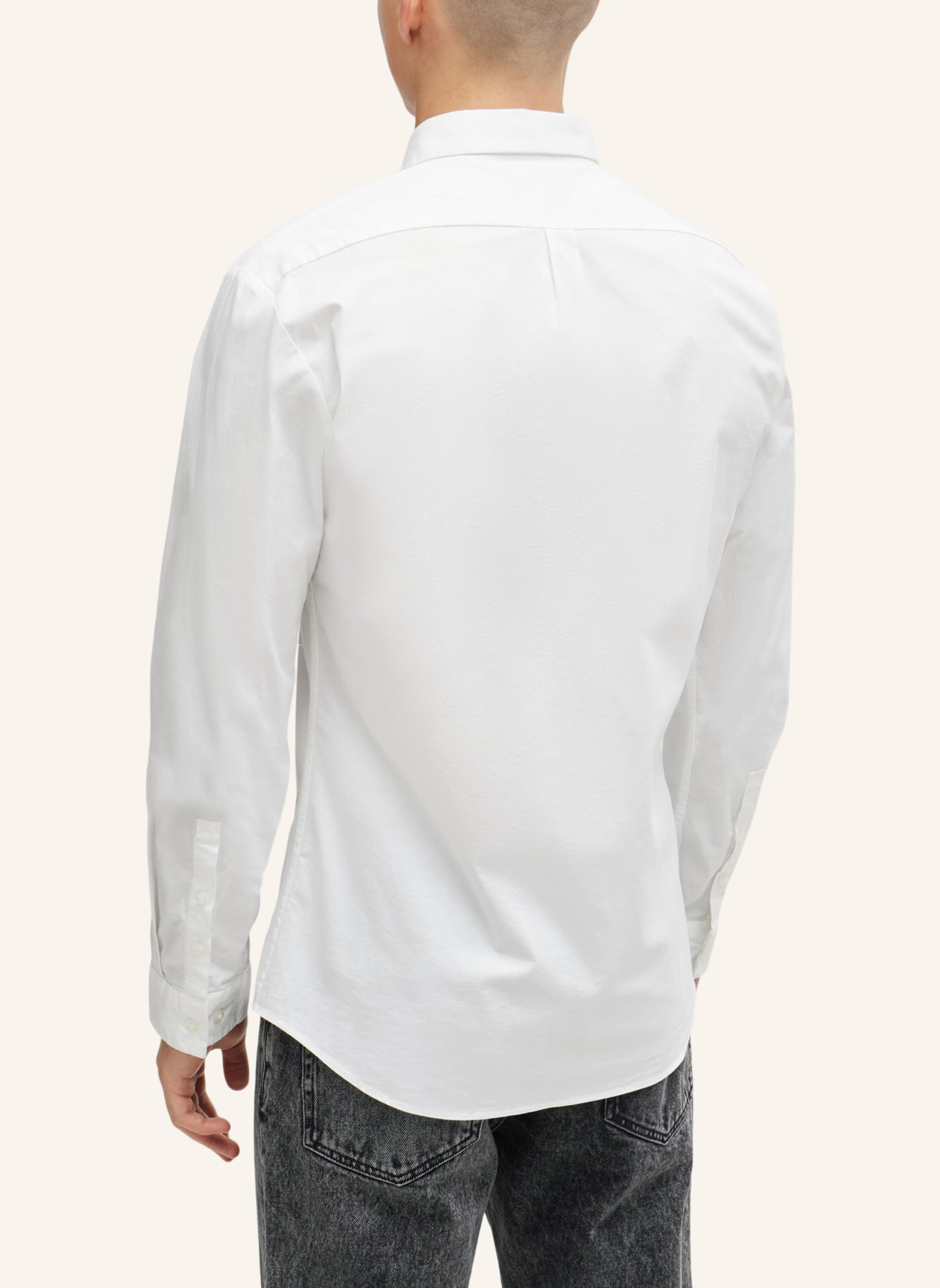 HUGO Casual Hemd ERO3-W Extra-Slim Fit, Farbe: WEISS (Bild 2)