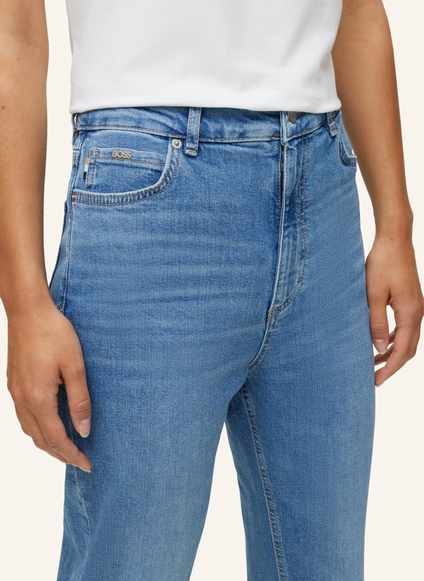 BOSS Jeans RUTH HR Regular Fit, Farbe: BLAU (Bild 4)