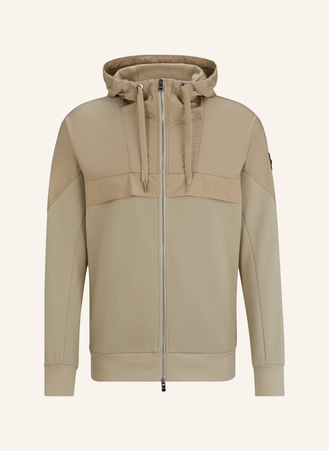 BOSS Sweatshirt STEELE 406 Regular Fit, Farbe: KHAKI (Bild 1)