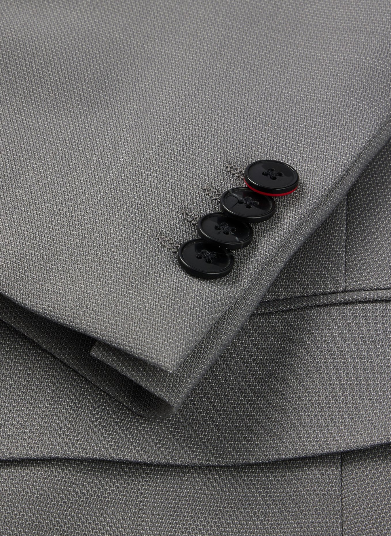 HUGO Business Anzug HENRY/GETLIN232X Slim Fit, Farbe: HELLGRAU (Bild 2)