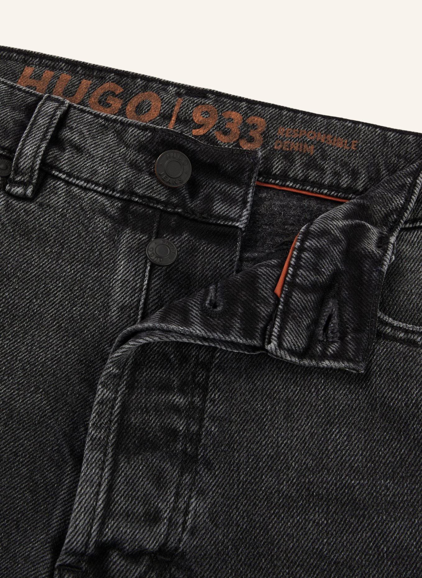 HUGO Jeans 933, Farbe: DUNKELGRAU (Bild 2)