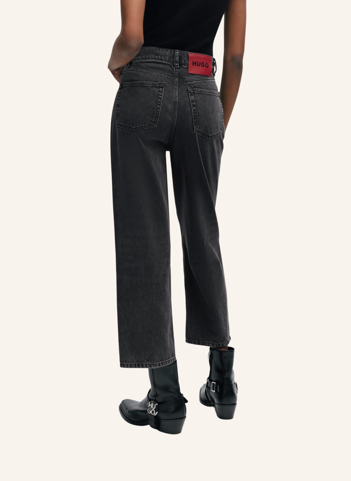 HUGO Jeans 933, Farbe: DUNKELGRAU (Bild 3)