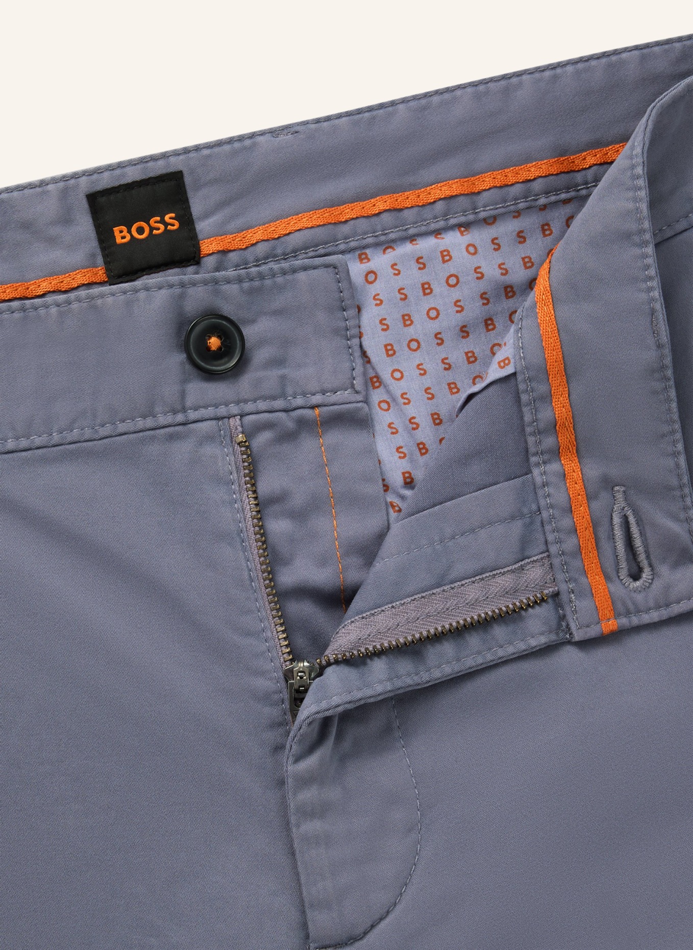 BOSS Casual Hose CHINO_SLIM Slim Fit, Farbe: BLAU (Bild 2)