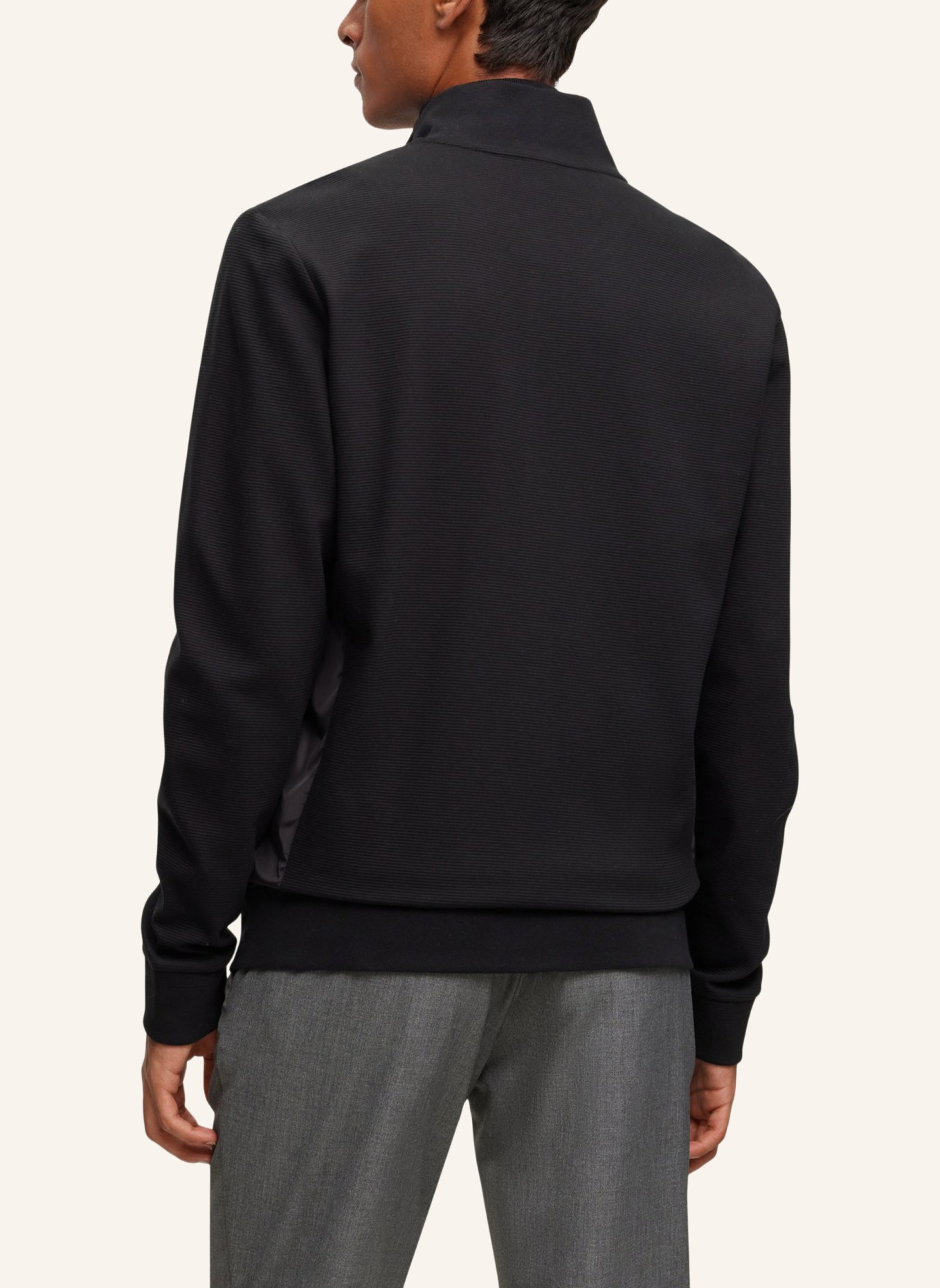 BOSS Sweatshirt SHEPHERD 50 Regular Fit, Farbe: SCHWARZ (Bild 4)