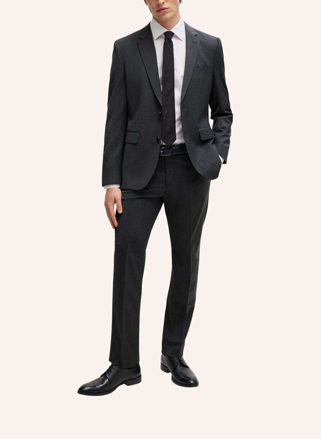 BOSS Business Anzug H-JASPER-2PCS-C-224 Regular Fit, Farbe: DUNKELGRAU (Bild 14)