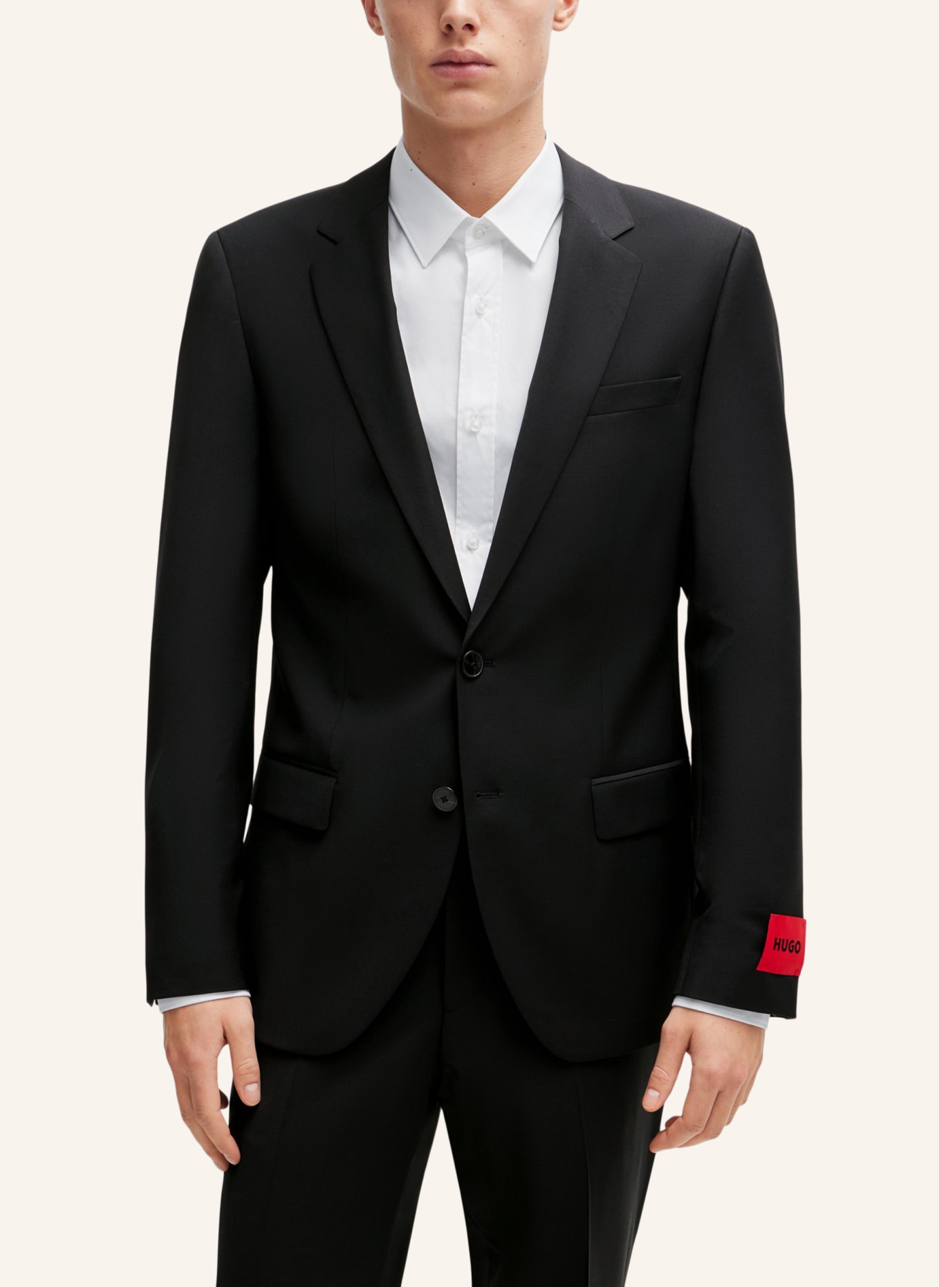 HUGO Business Anzug HENRY/GETLIN231X Slim Fit, Farbe: SCHWARZ (Bild 8)
