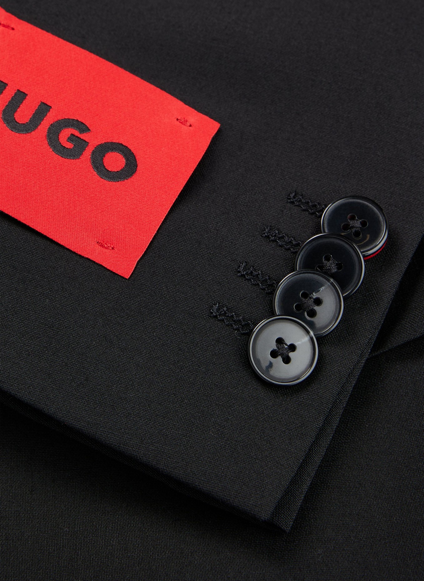 HUGO Business Anzug HENRY/GETLIN231X Slim Fit, Farbe: SCHWARZ (Bild 2)