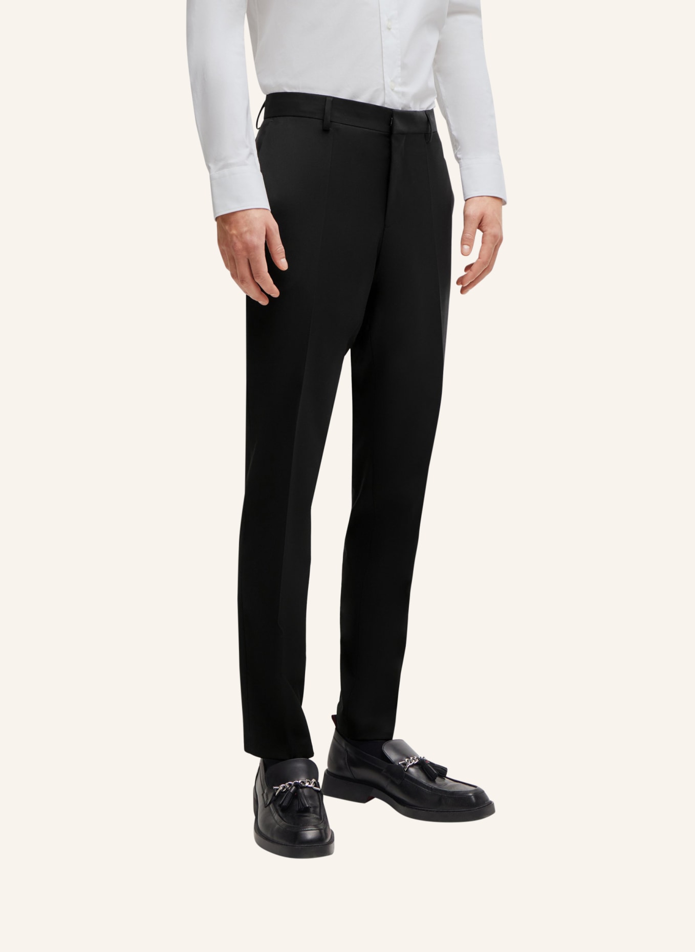 HUGO Business Anzug HENRY/GETLIN231X Slim Fit, Farbe: SCHWARZ (Bild 6)