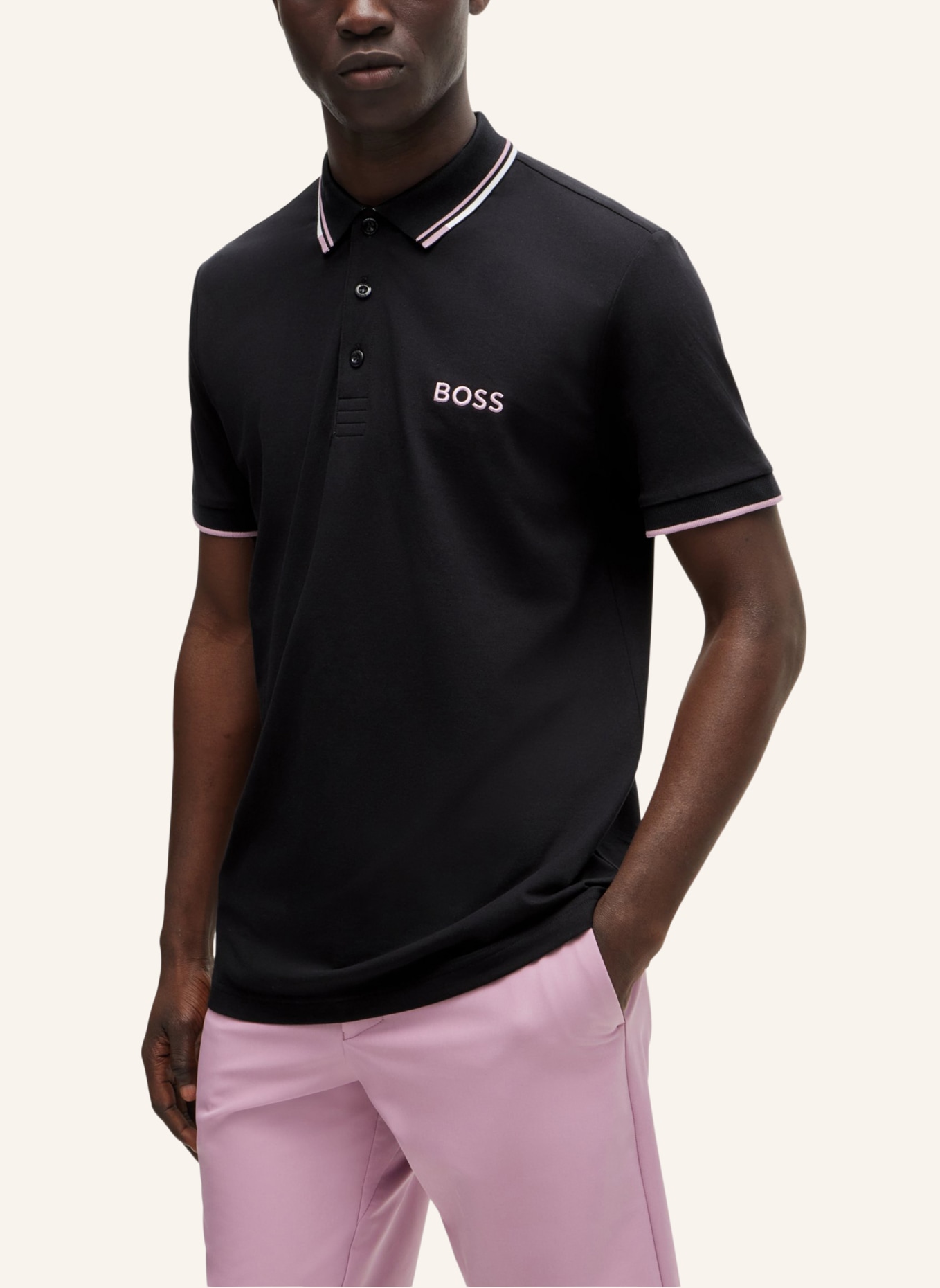 BOSS Poloshirt PADDY PRO Regular Fit, Farbe: DUNKELBLAU (Bild 4)
