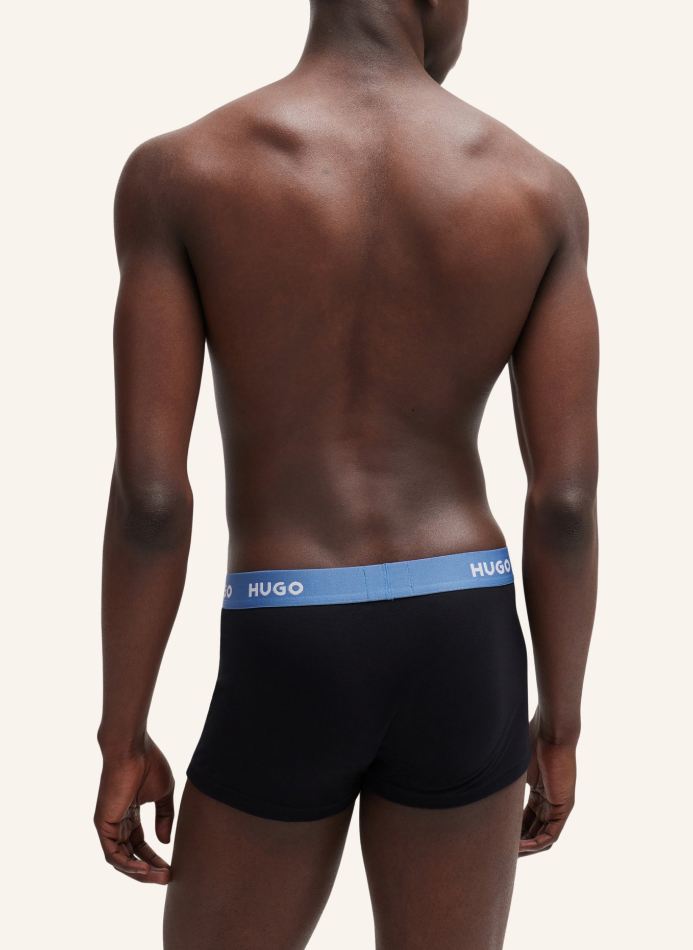 HUGO Boxershort TRUNK TRIPLET PACK, Farbe: WEISS (Bild 2)