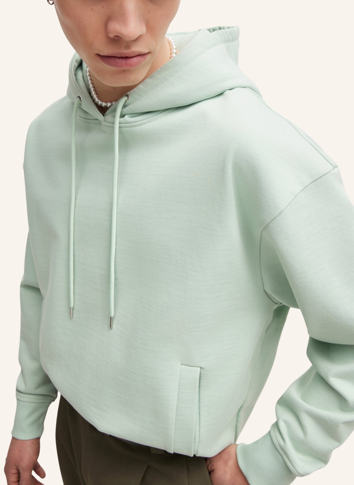 HUGO Sweatshirt DPLANET Relaxed Fit, Farbe: HELLGRÜN (Bild 3)