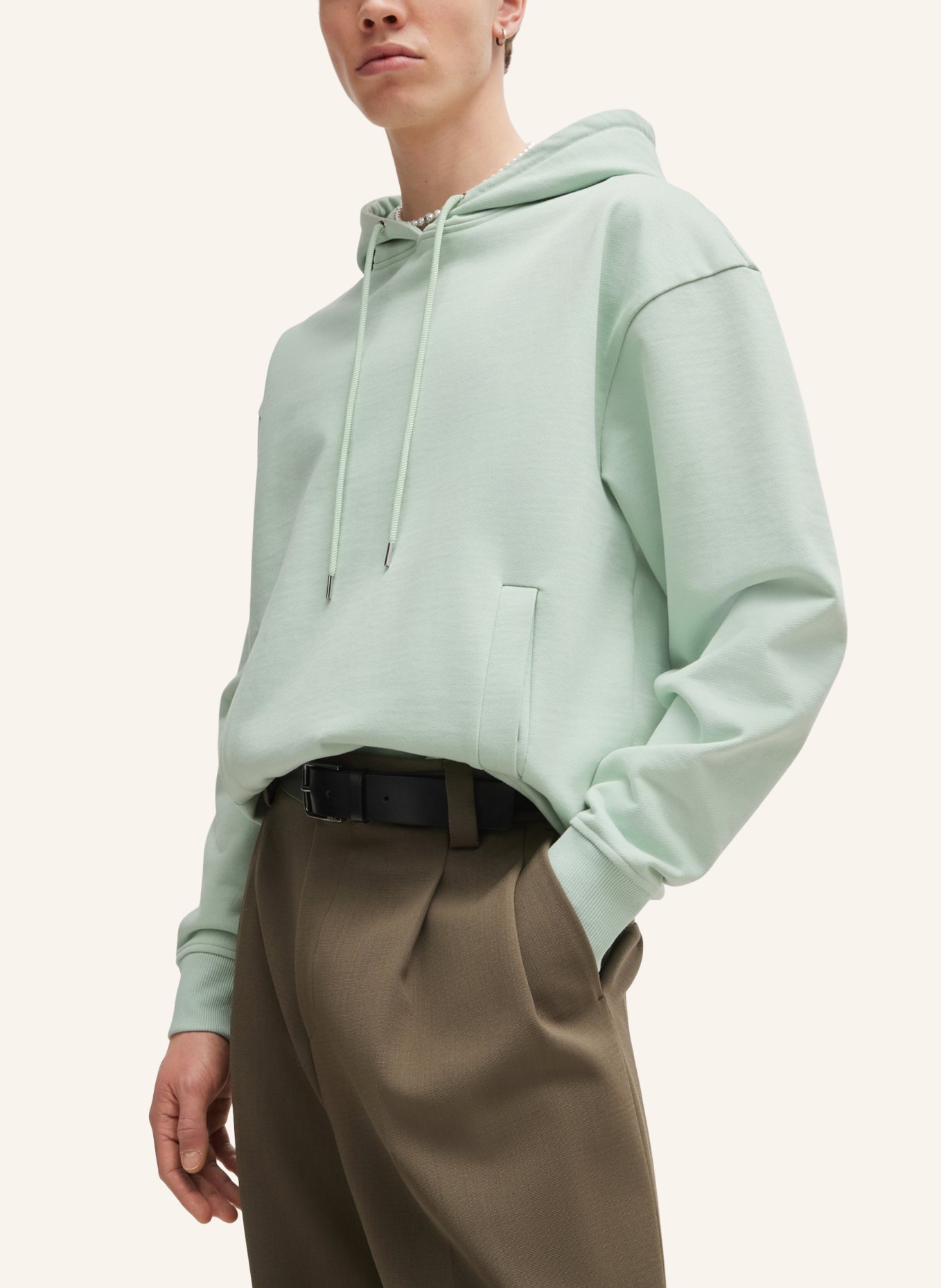 HUGO Sweatshirt DPLANET Relaxed Fit, Farbe: HELLGRÜN (Bild 5)
